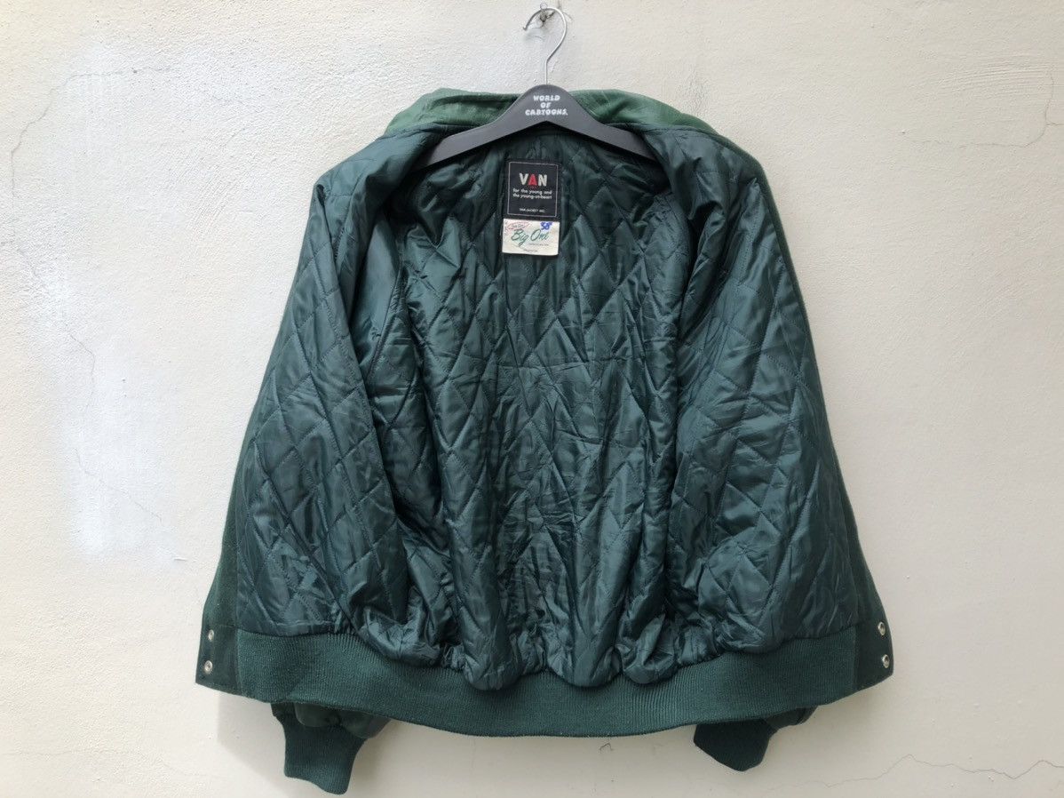 Van Vintage 80s Van Jac Embroidery Juke Box Club Varsity Jacket Size US L / EU 52-54 / 3 - 18 Thumbnail