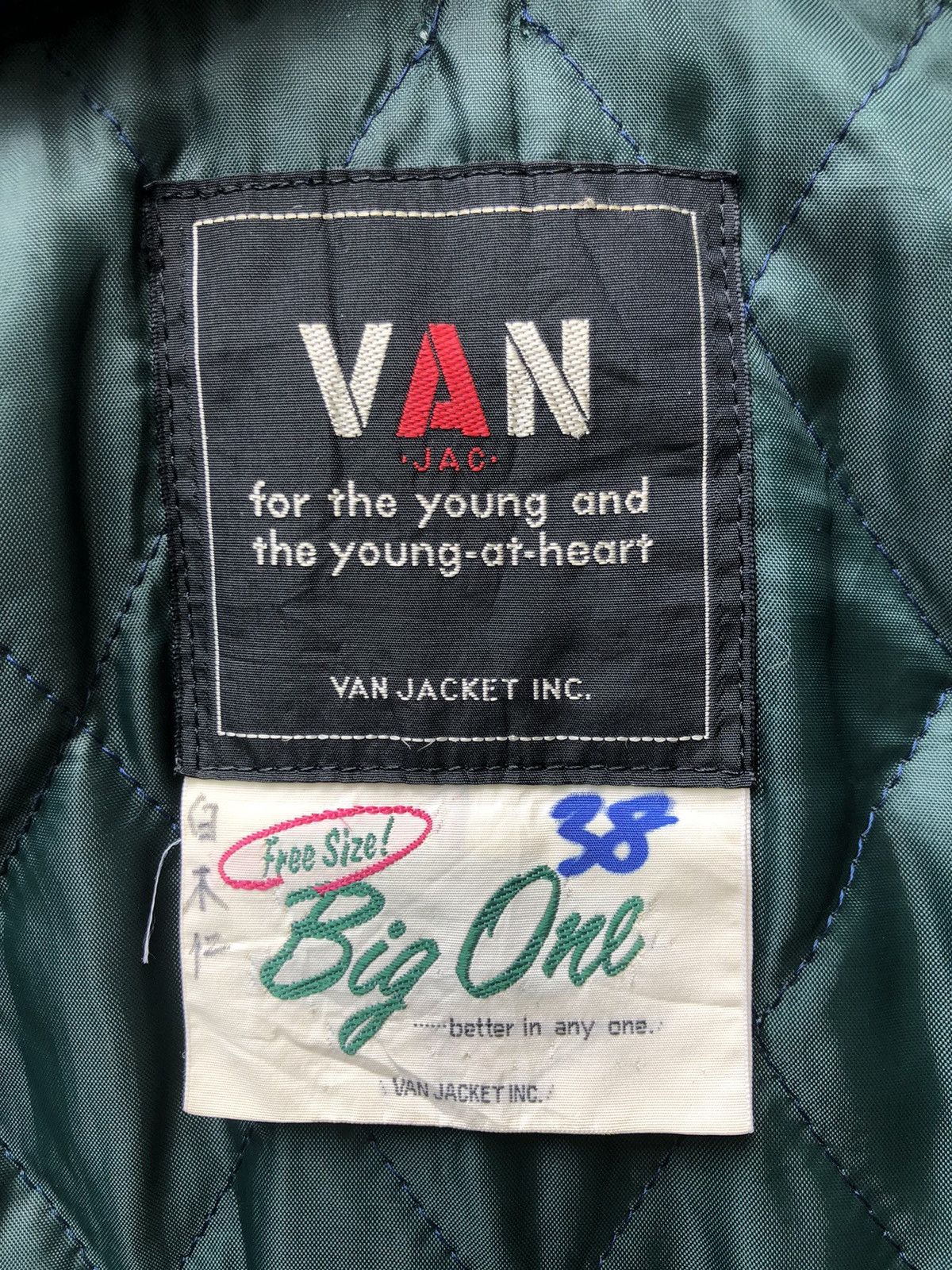 Van Vintage 80s Van Jac Embroidery Juke Box Club Varsity Jacket Size US L / EU 52-54 / 3 - 19 Thumbnail