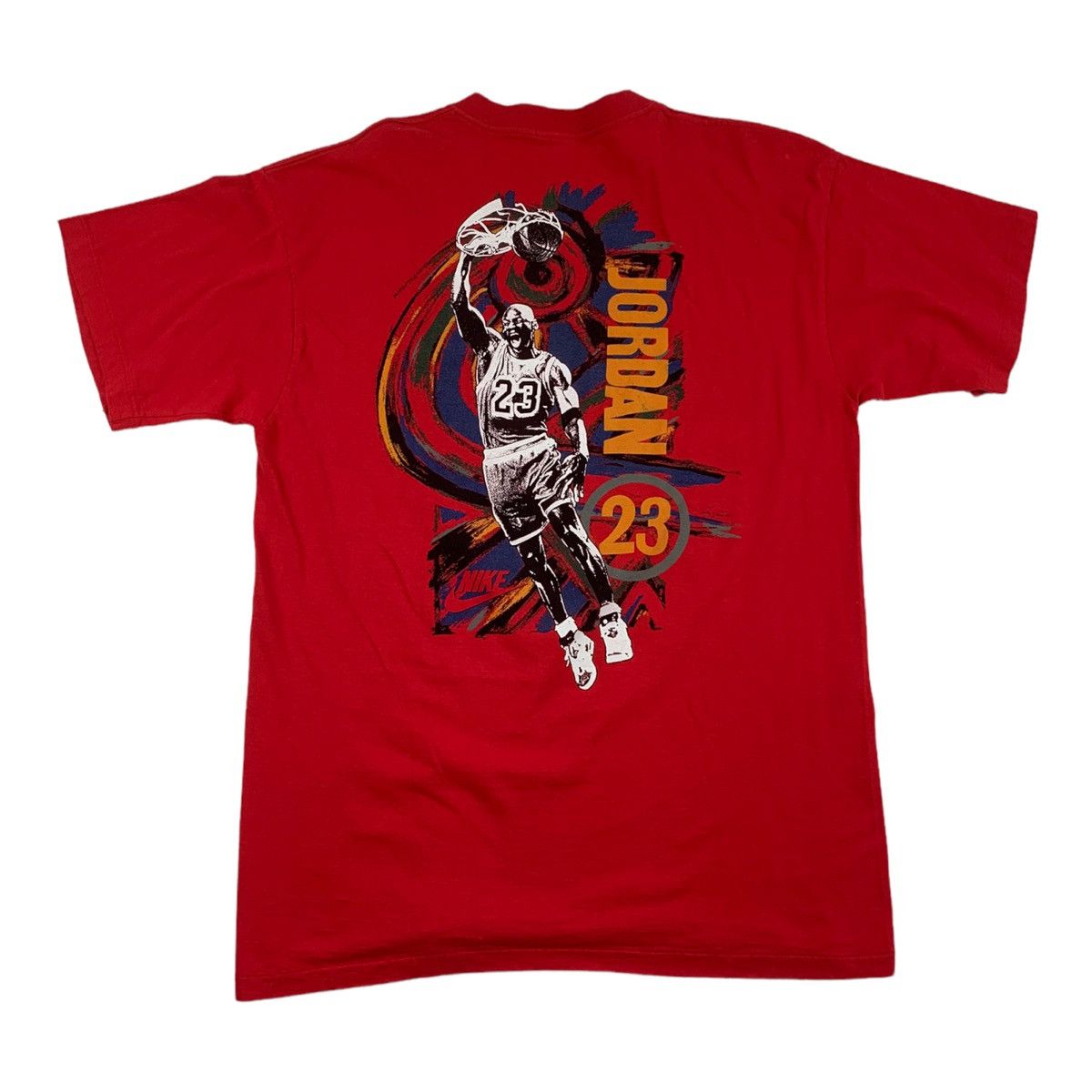 Nike × Vintage Vintage Nike Michael Jordan Slam Dunk T-shirt Size US XL / EU 56 / 4 - 2 Thumbnail