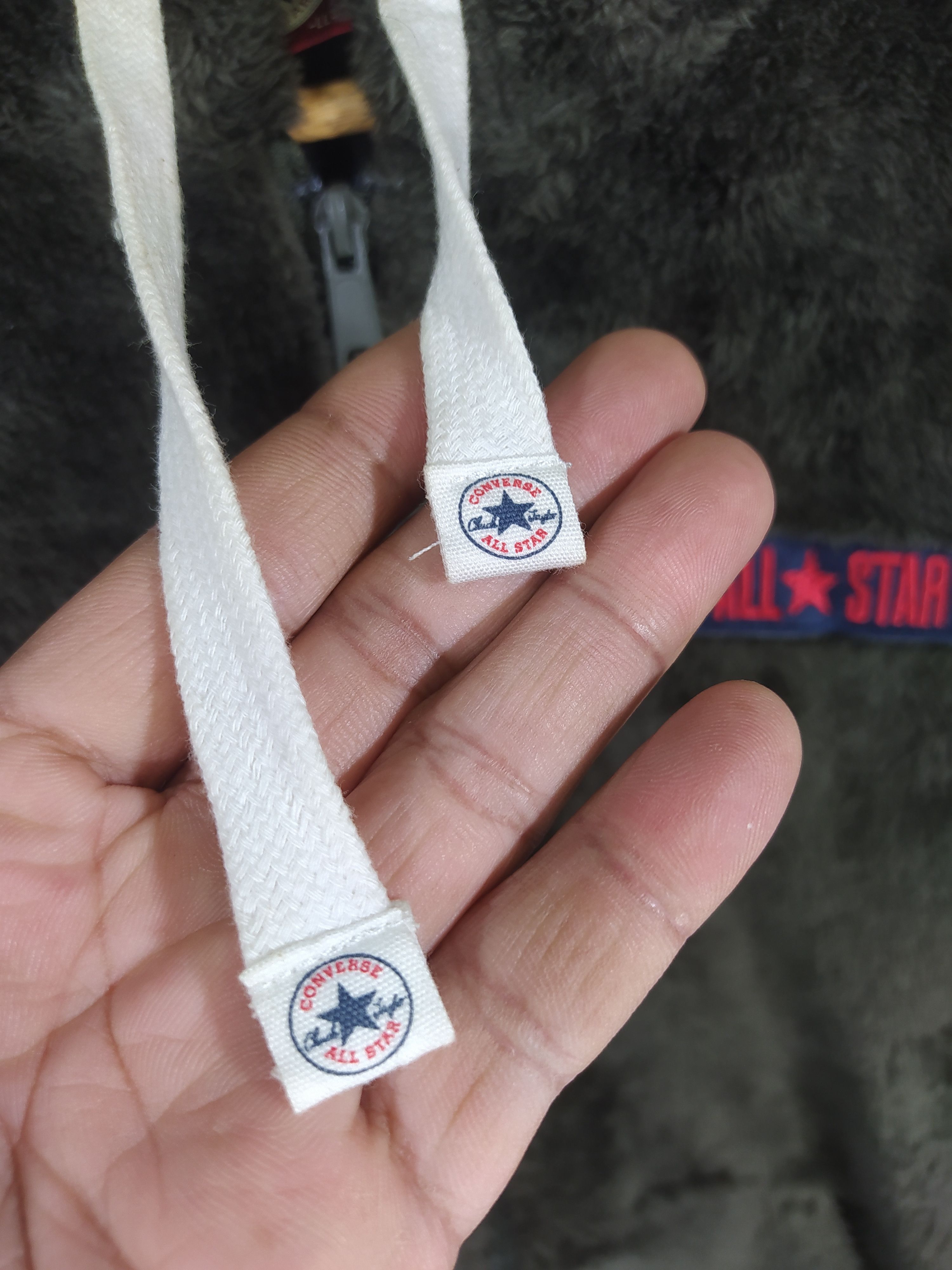 Converse × Vintage 🔥BEST OFFER Converse Pile Fleece Hoodie Size US L / EU 52-54 / 3 - 6 Thumbnail