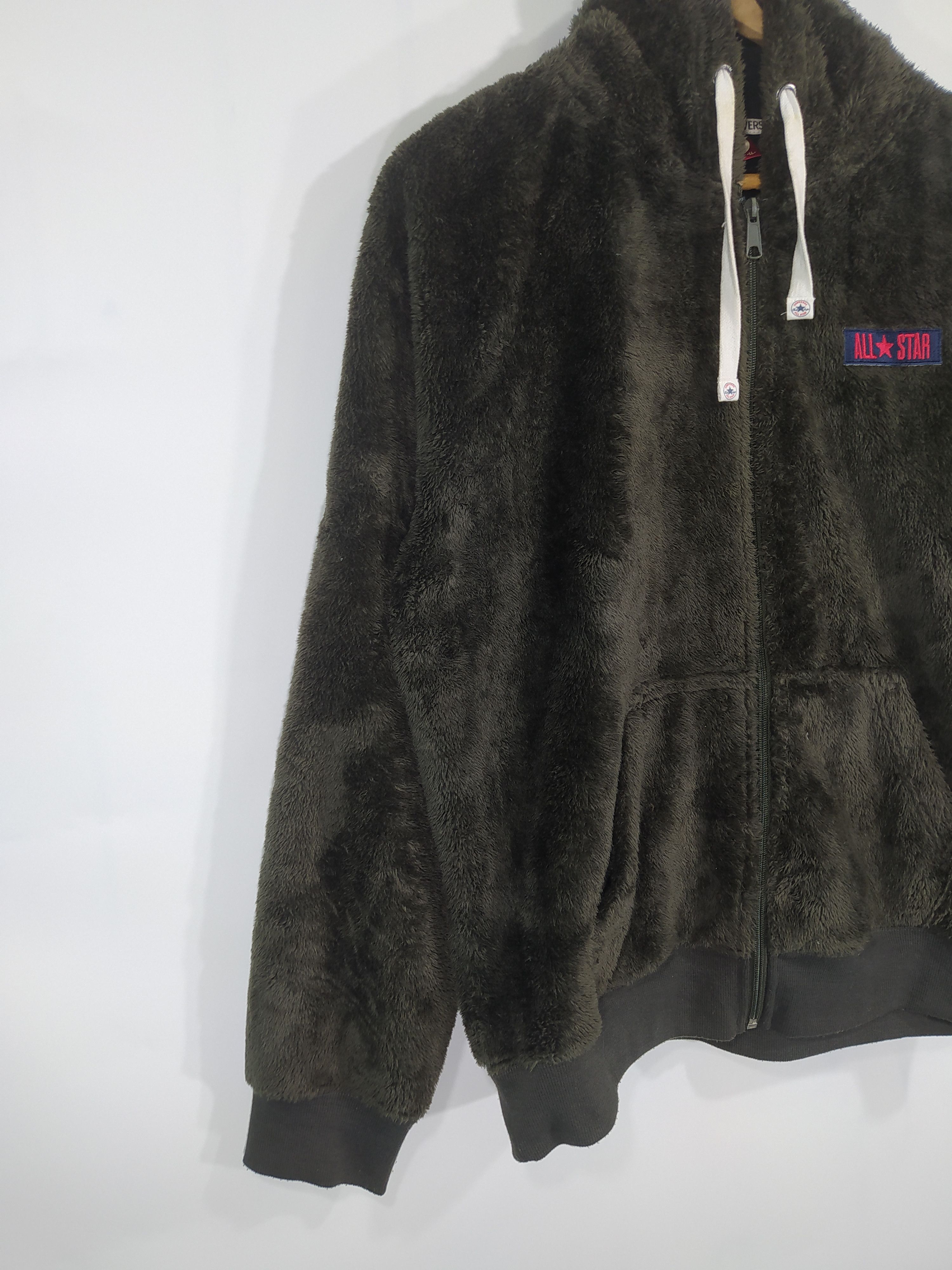 Converse × Vintage 🔥BEST OFFER Converse Pile Fleece Hoodie Size US L / EU 52-54 / 3 - 4 Thumbnail