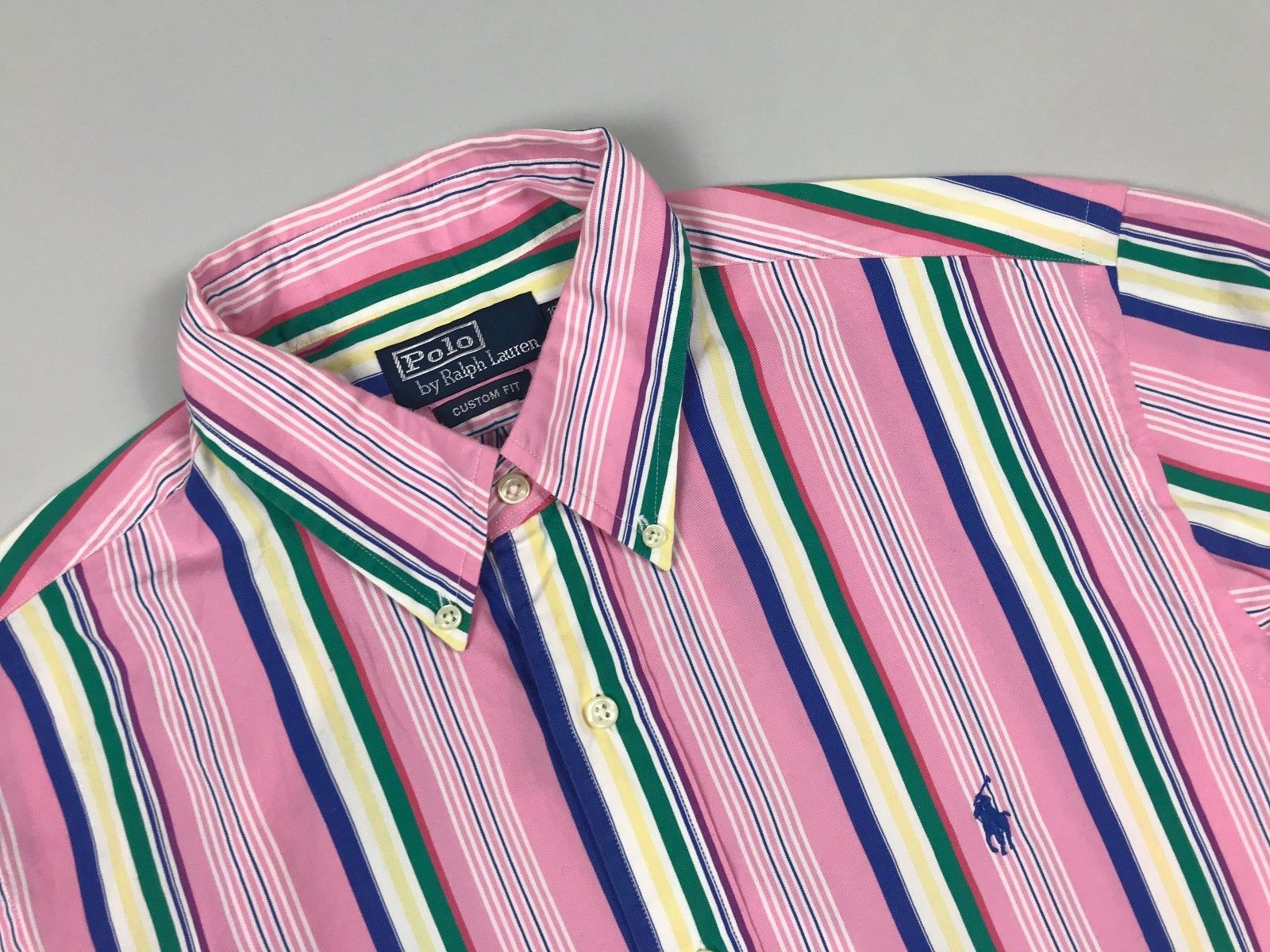 Polo Ralph Lauren × Vintage Polo Ralph Lauren Vintage Casual Long Sleeve Shirt L Large Size US L / EU 52-54 / 3 - 1 Thumbnail