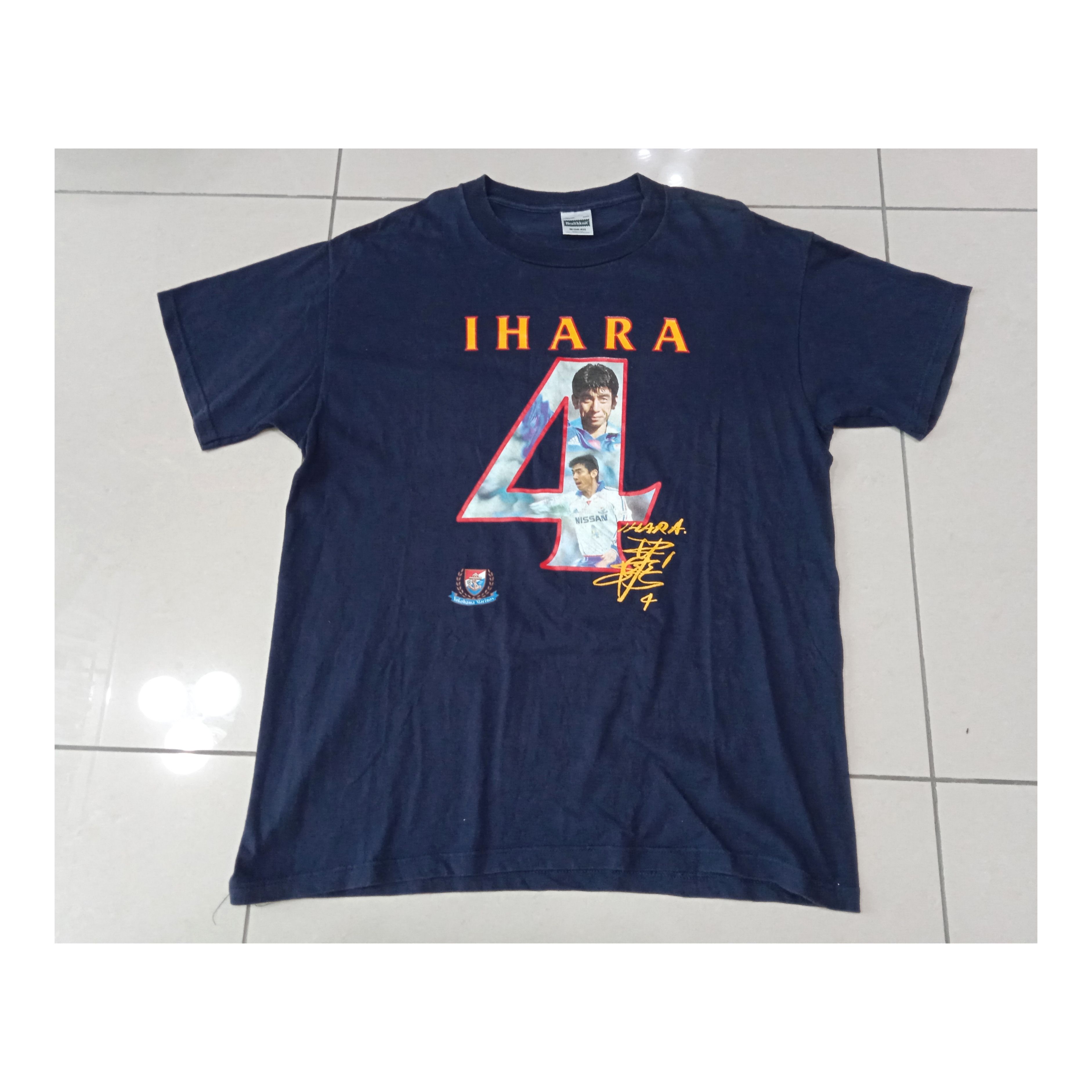 Vintage Vintage 00s J League Masami Ihara Yokohama Marinos T Shirt Size US M / EU 48-50 / 2 - 1 Thumbnail