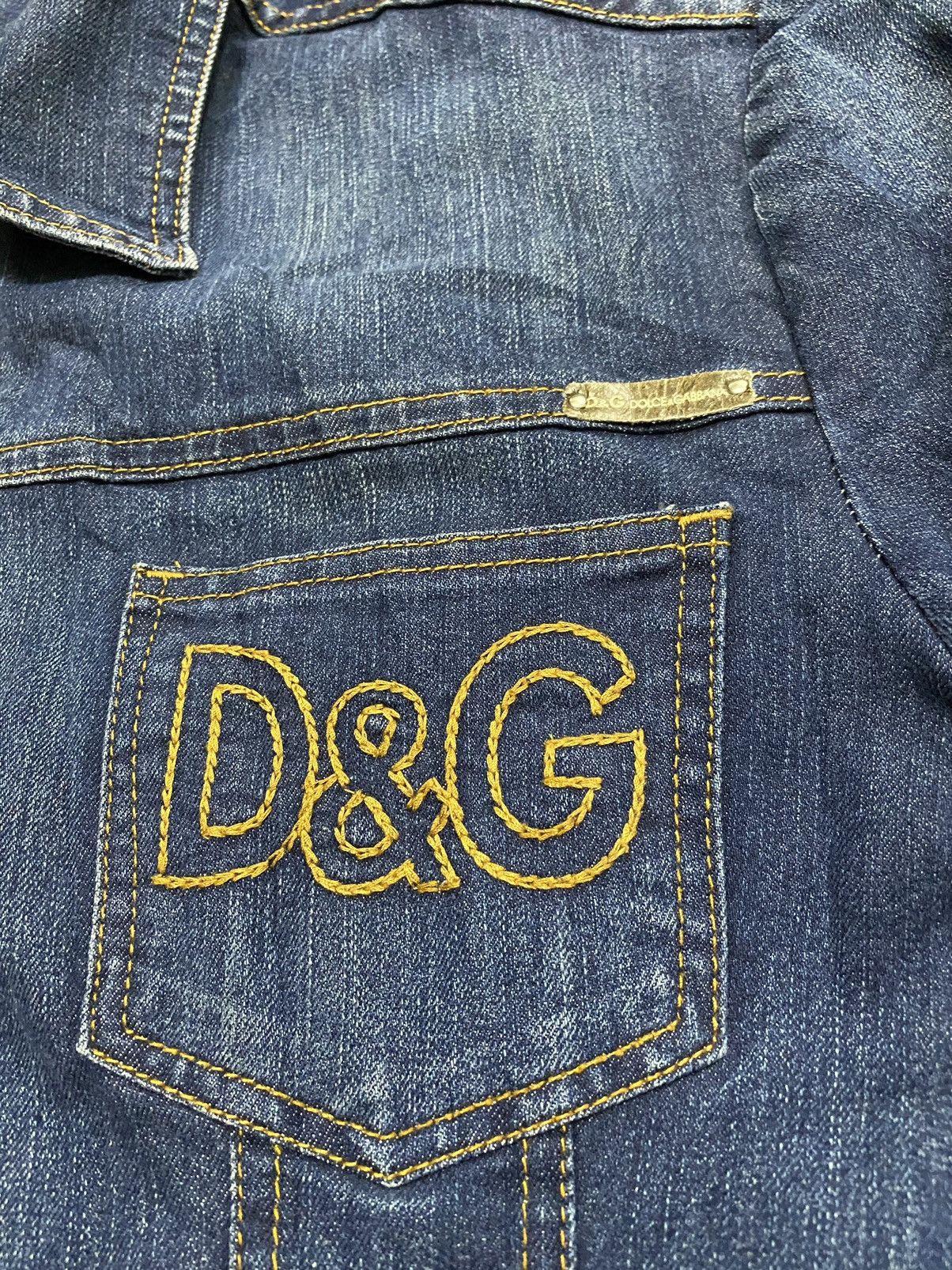 Dolce & Gabbana Dolce & Gabbana D&G Denim Jacket Size US M / EU 48-50 / 2 - 4 Thumbnail
