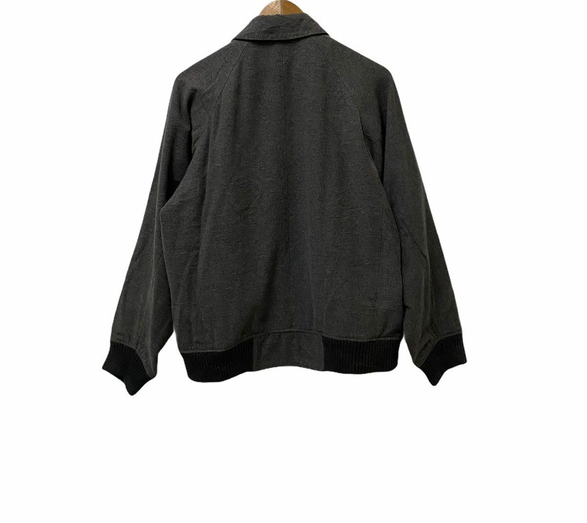 Issey Miyake VINTAGE ANGELA SAPUTO WOOL BOMBER JACKET MADE IN ITALY Size US M / EU 48-50 / 2 - 8 Thumbnail