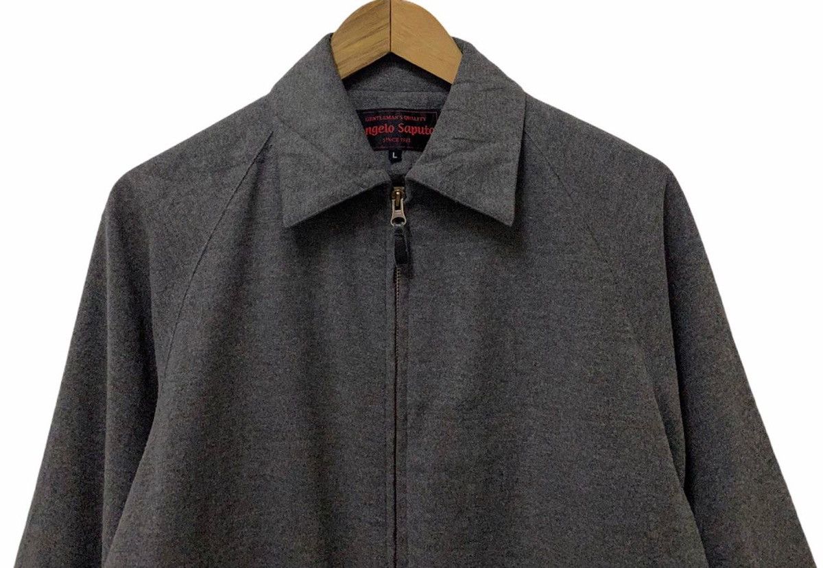 Issey Miyake VINTAGE ANGELA SAPUTO WOOL BOMBER JACKET MADE IN ITALY Size US M / EU 48-50 / 2 - 4 Thumbnail