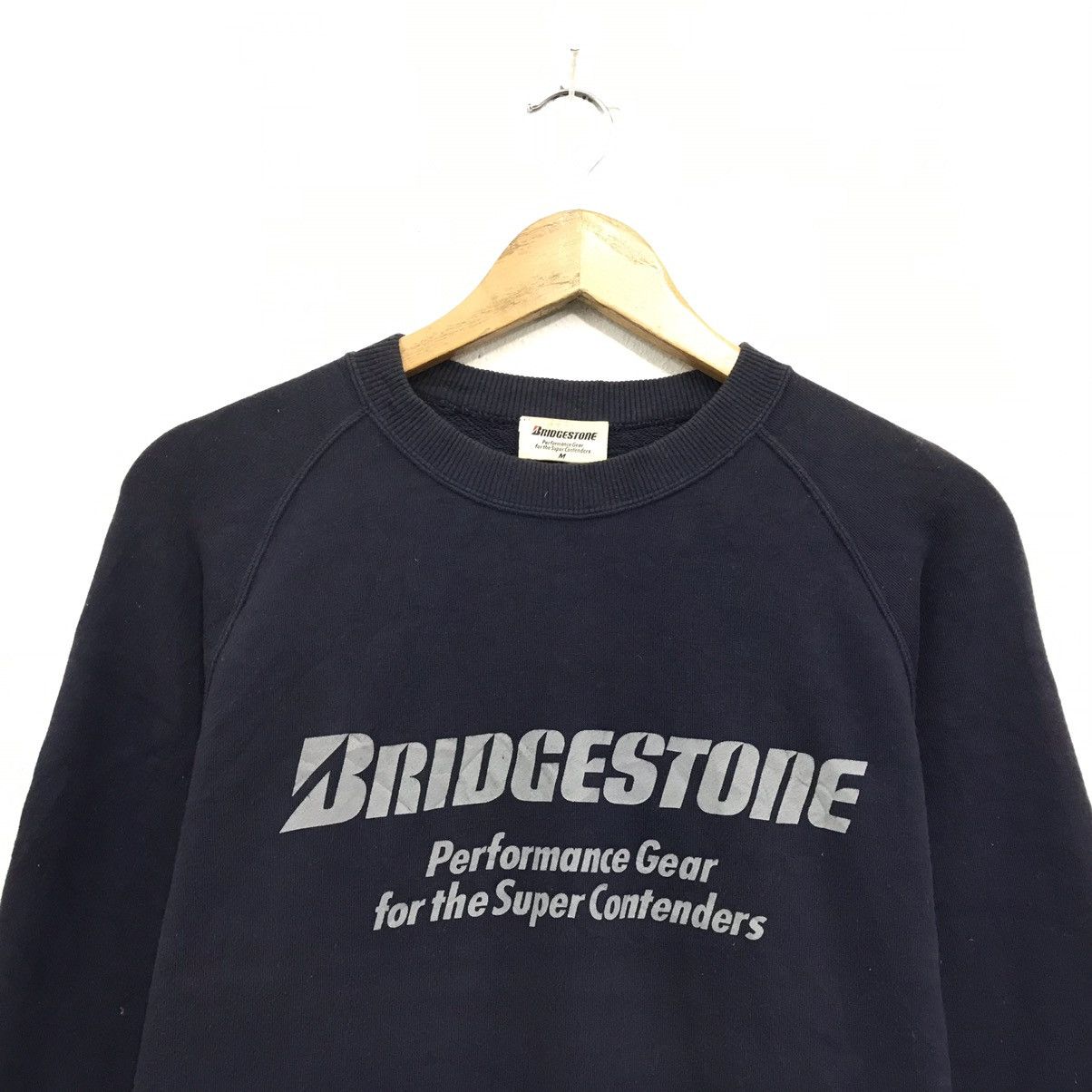 Sports Specialties × Vintage Vintage Bridgestone Sweatshirt Crewneck Big Logo Spellout Size US M / EU 48-50 / 2 - 3 Thumbnail