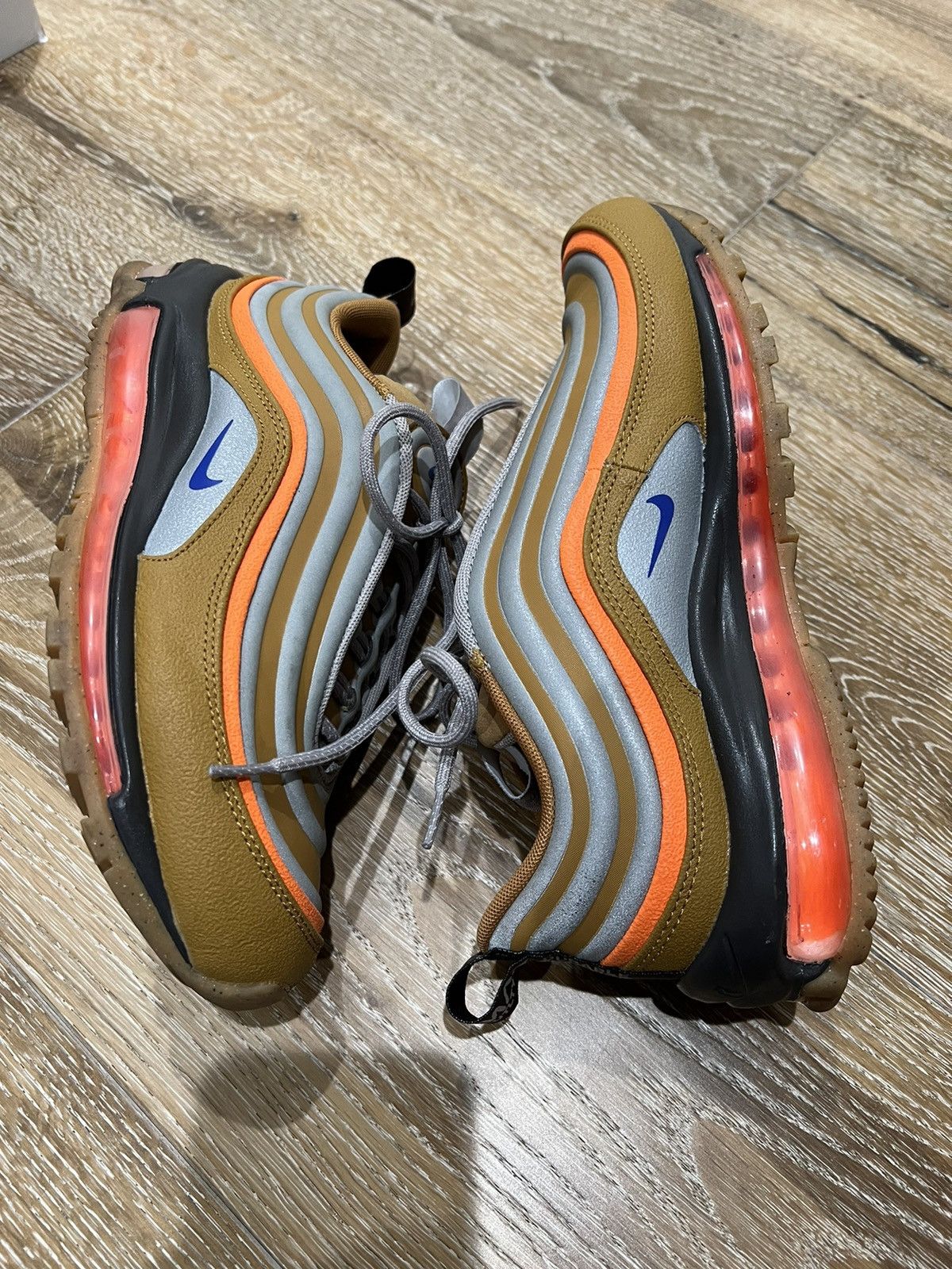 Nike Nike Air Max 97 Utility Men's 'Sepia Stone' Sneakers Size US 7.5 / EU 40-41 - 4 Thumbnail