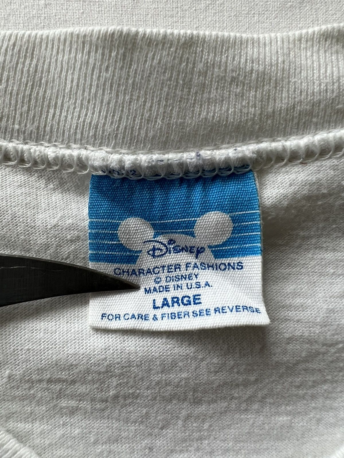 Cartoon Network Vintage 90s Disney Mickey Mouse Florida Tee (Beauty Beast) Size US L / EU 52-54 / 3 - 12 Thumbnail
