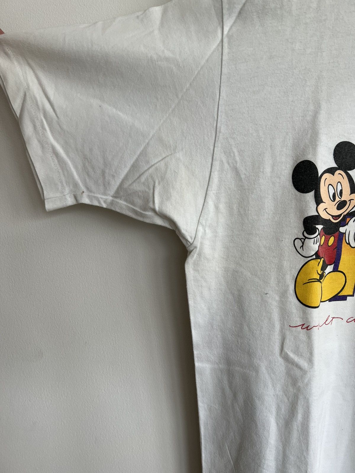 Cartoon Network Vintage 90s Disney Mickey Mouse Florida Tee (Beauty Beast) Size US L / EU 52-54 / 3 - 3 Thumbnail