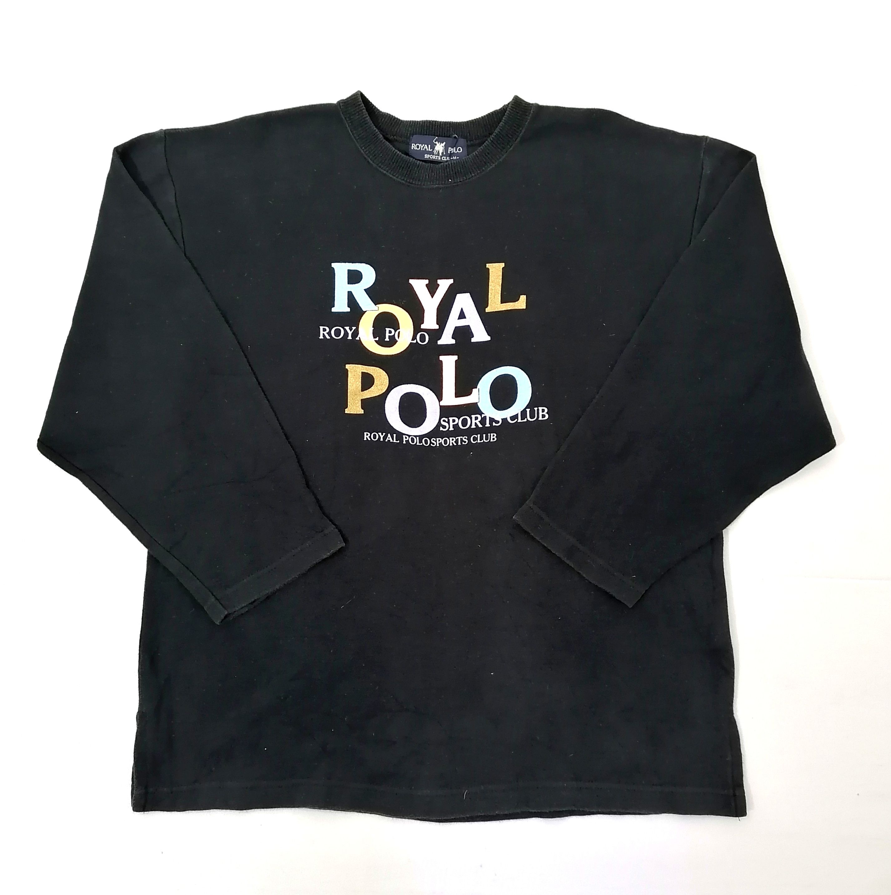 Japanese Brand × Polo Ralph Lauren Royal Polo Sports Club Longsleeve Size US M / EU 48-50 / 2 - 1 Thumbnail