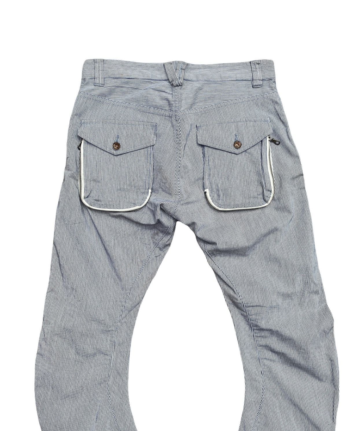 Japanese Brand × PPFM Japanese Brand PPFM Banana Cut Curve Leg Bondage Denim Pants Size US 33 - 5 Thumbnail