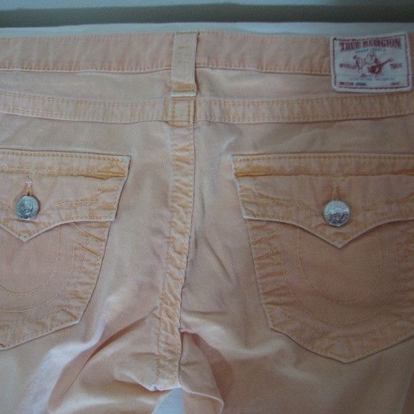 True Religion NWOT True Religion Serena Peach Jeans Size US 26 / EU 42 - 1 Thumbnail