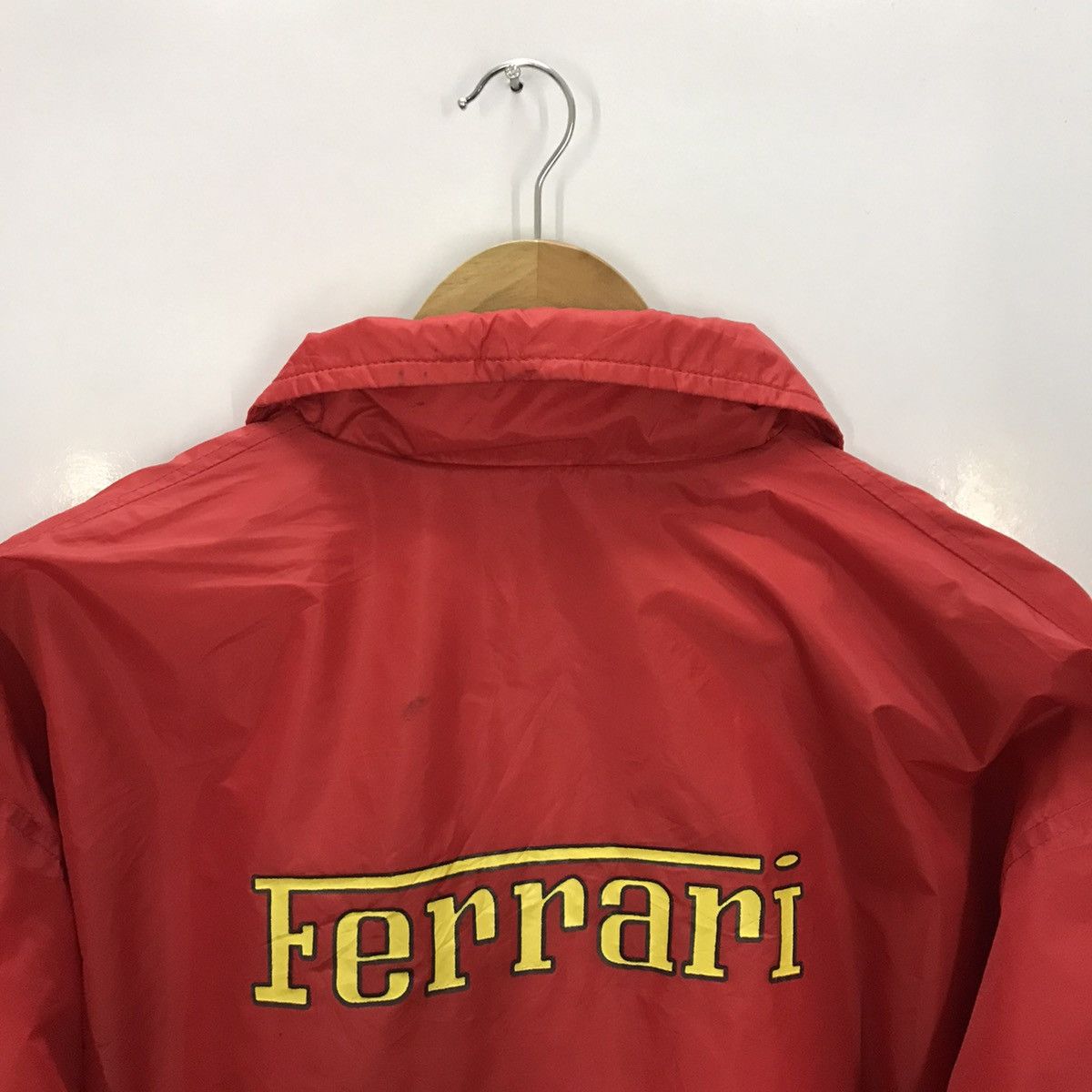 Ferrari × Sports Specialties 🔥Vintage 80s Ferrari windbreaker Jacket Size US L / EU 52-54 / 3 - 6 Thumbnail