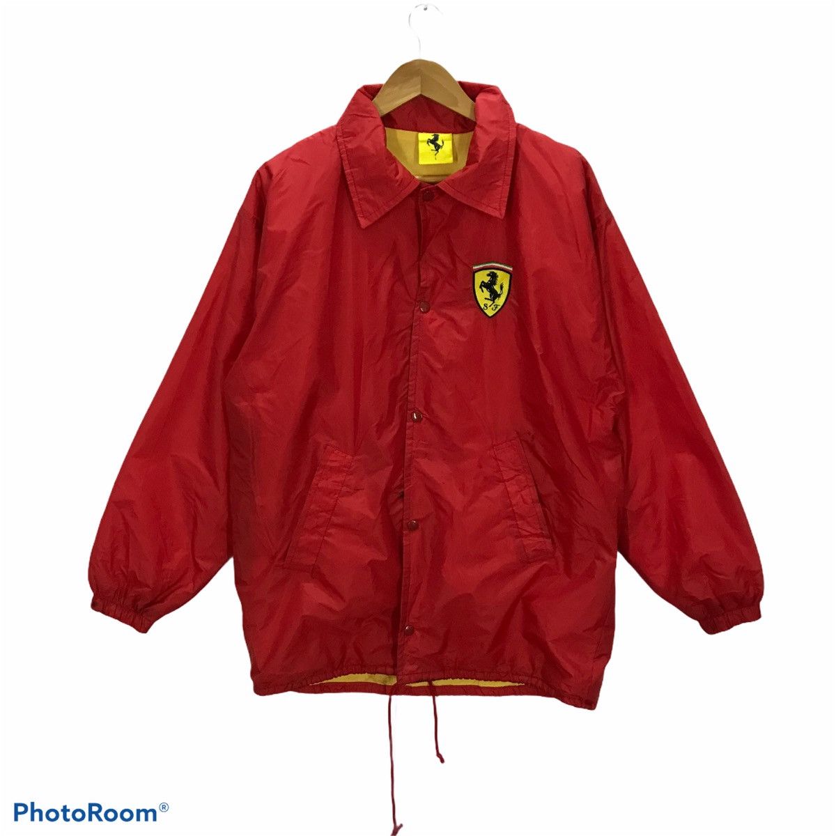 Ferrari × Sports Specialties 🔥Vintage 80s Ferrari windbreaker Jacket Size US L / EU 52-54 / 3 - 1 Thumbnail