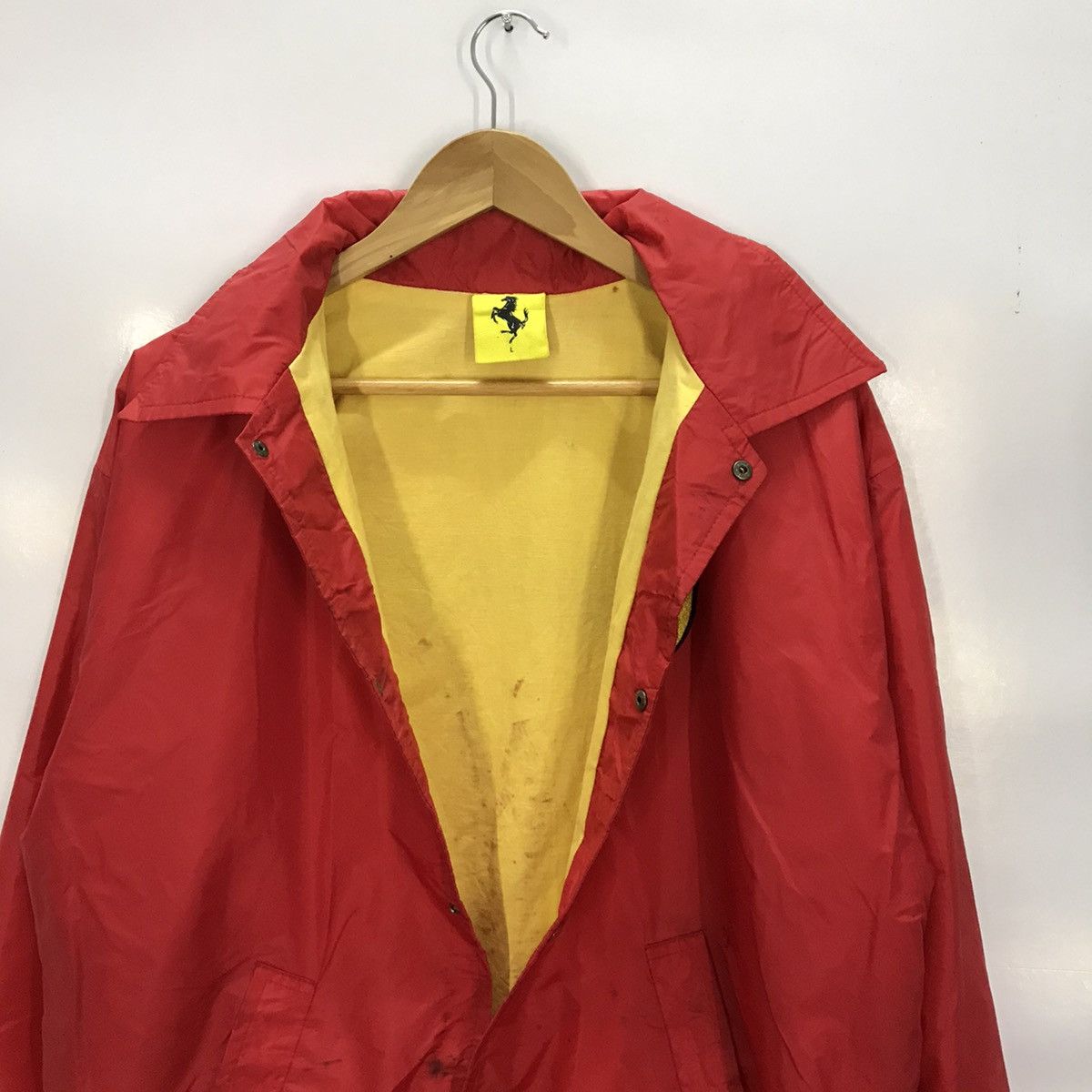 Ferrari × Sports Specialties 🔥Vintage 80s Ferrari windbreaker Jacket Size US L / EU 52-54 / 3 - 7 Thumbnail