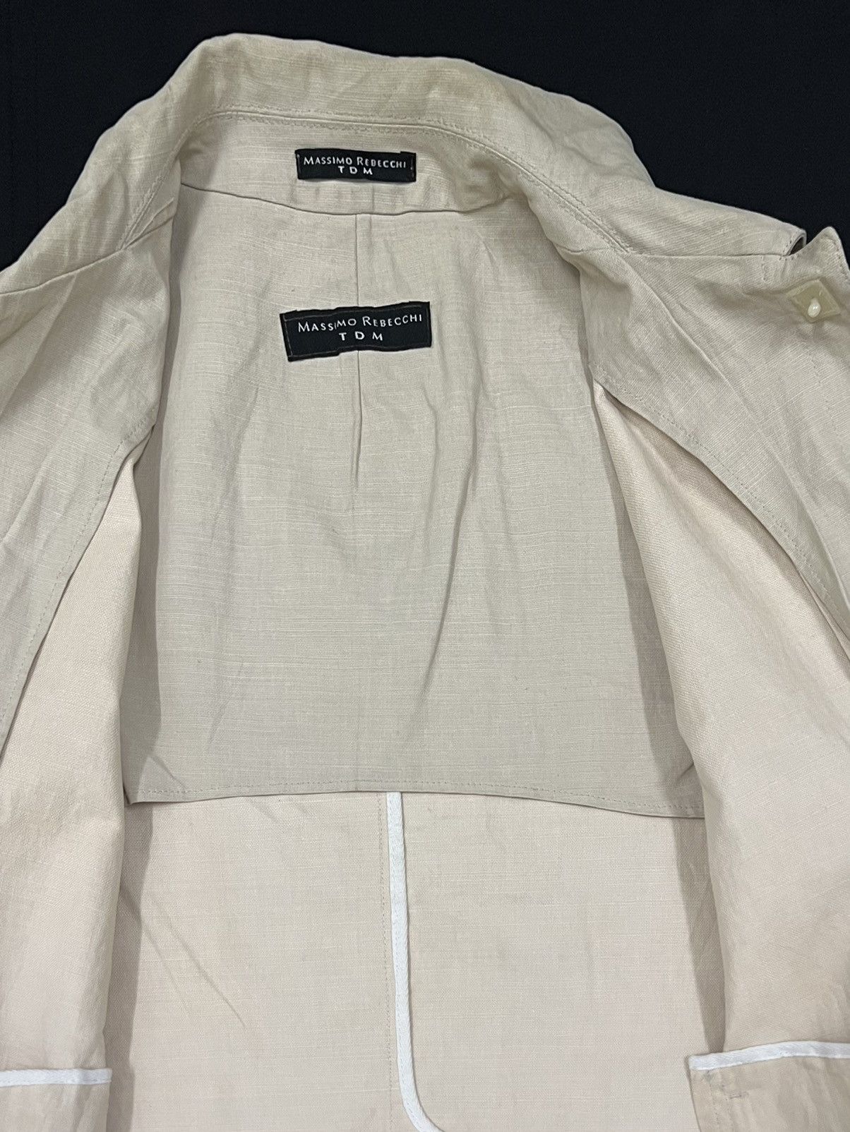 Mossimo VTG MASSIMO REBECCHI TDM Beige ID Water Resistant overcoats Size US M / EU 48-50 / 2 - 13 Thumbnail