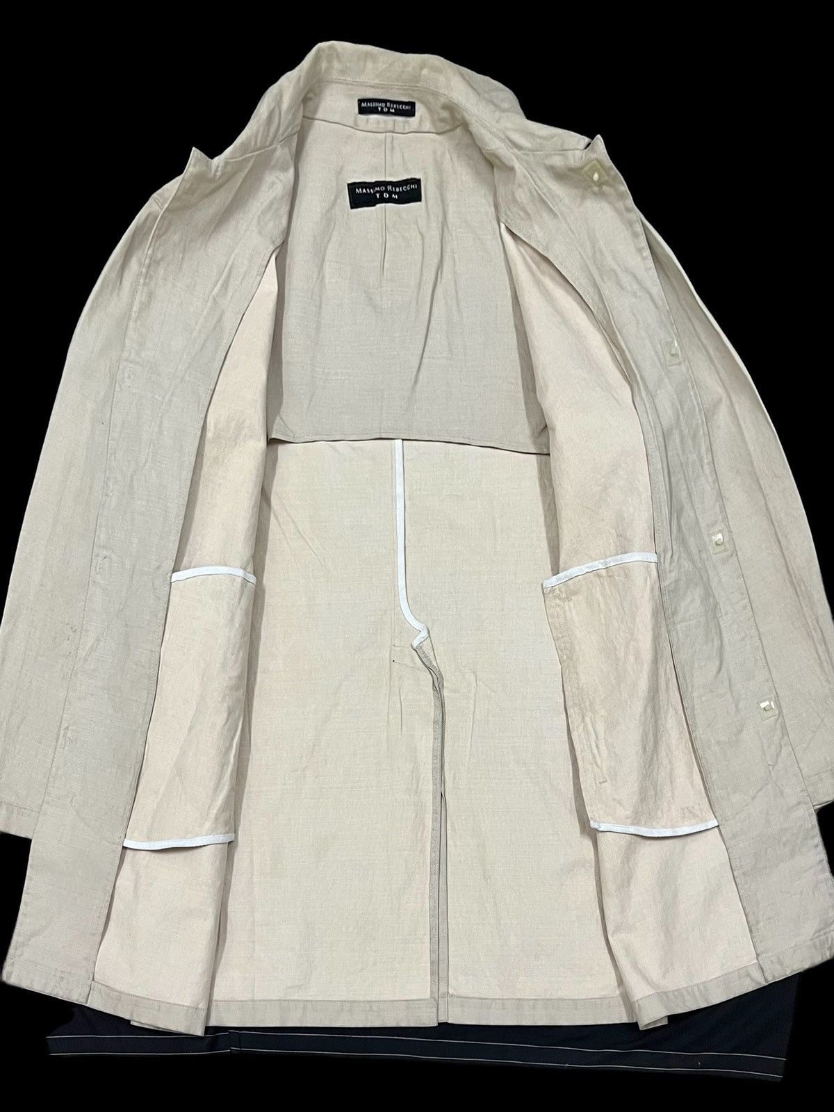 Mossimo VTG MASSIMO REBECCHI TDM Beige ID Water Resistant overcoats Size US M / EU 48-50 / 2 - 12 Thumbnail