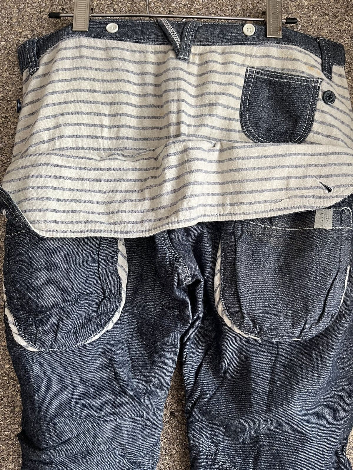 Japanese Brand Handcrafted jeans ft48 Size US 34 / EU 50 - 7 Thumbnail