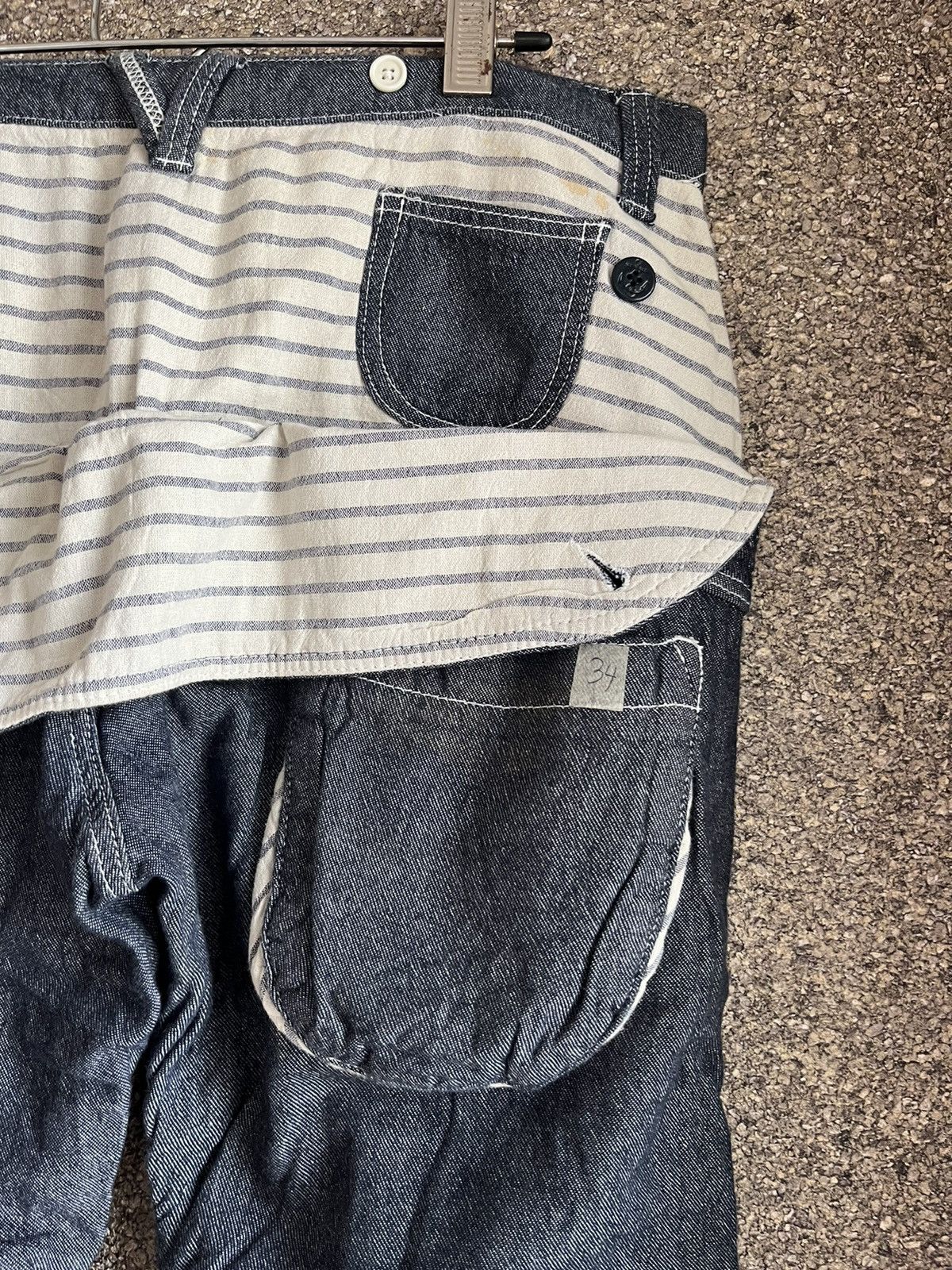 Japanese Brand Handcrafted jeans ft48 Size US 34 / EU 50 - 9 Thumbnail