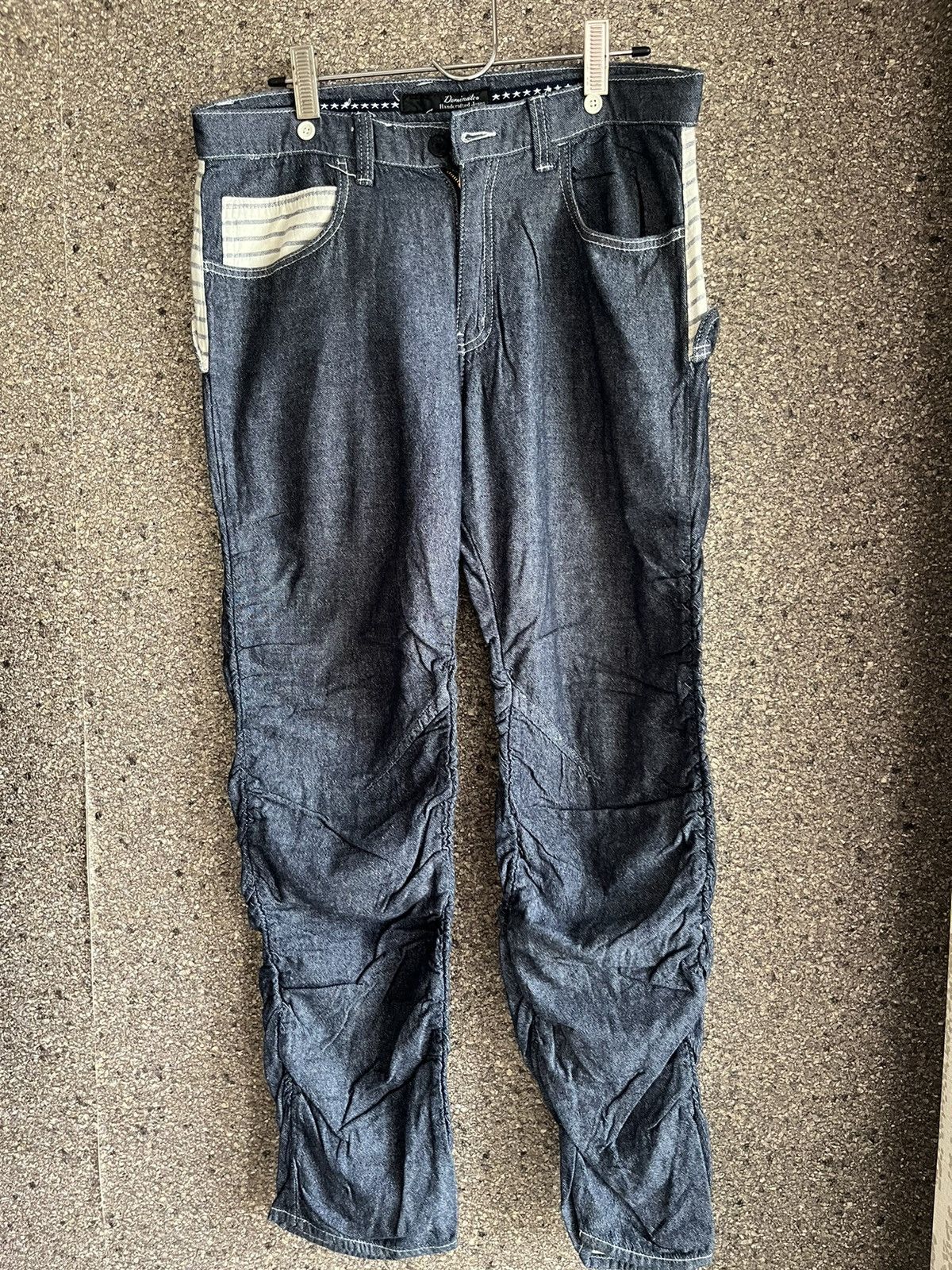 Japanese Brand Handcrafted jeans ft48 Size US 34 / EU 50 - 1 Thumbnail
