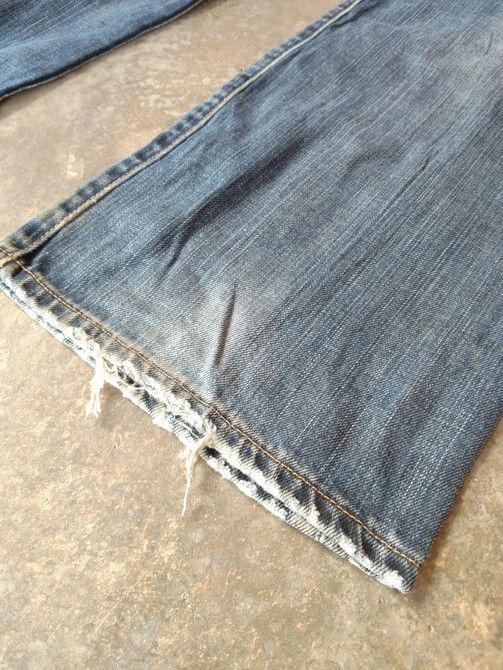 Levi's Vintage Levis 501 Straight Leg Distressed Jeans 36x34 Size US 36 / EU 52 - 4 Thumbnail