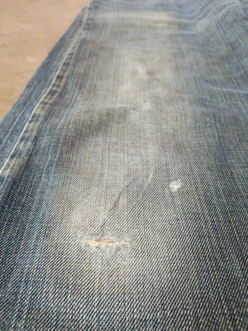 Levi's Vintage Levis 501 Straight Leg Distressed Jeans 36x34 Size US 36 / EU 52 - 6 Thumbnail