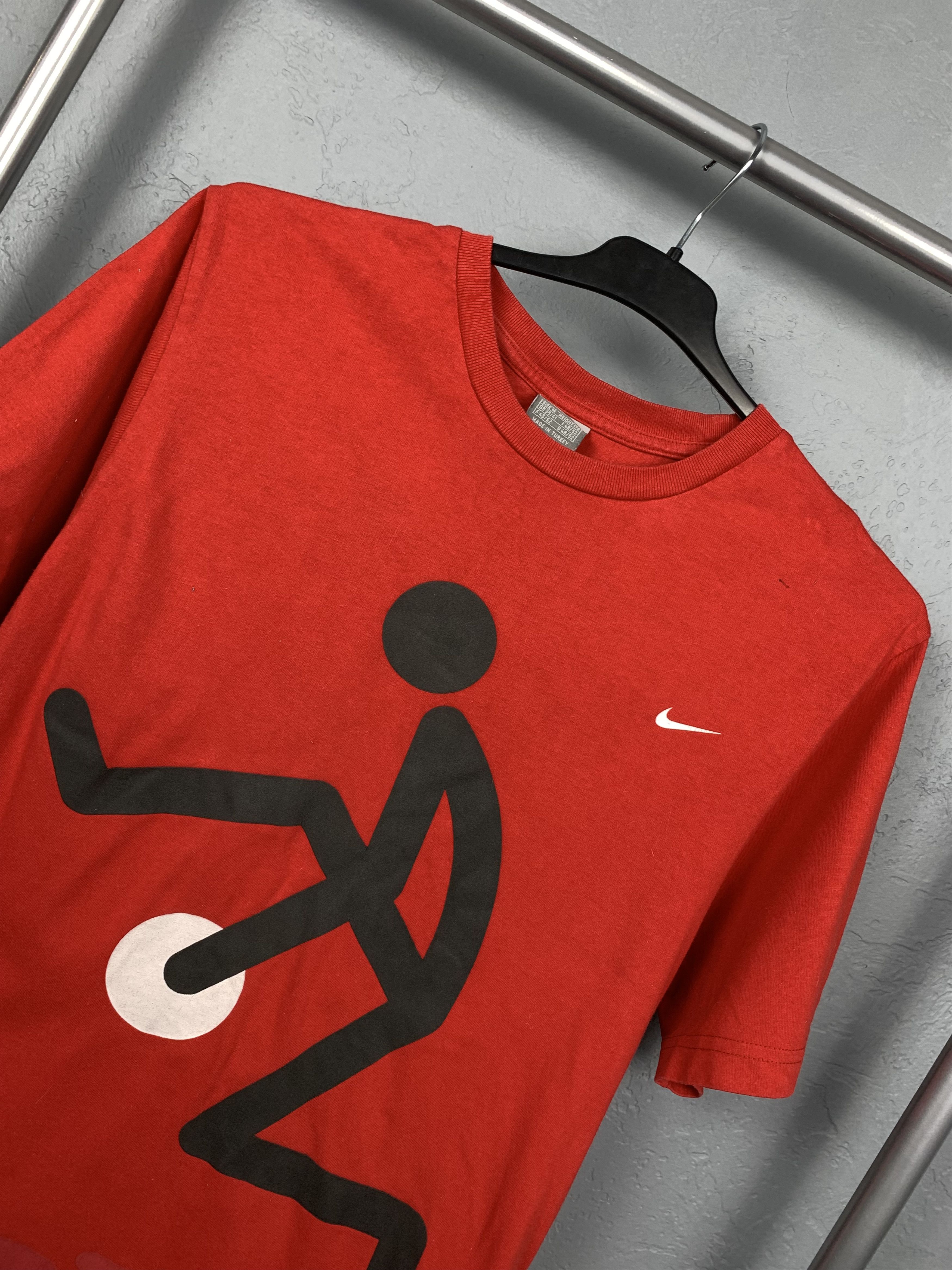 Nike × Vintage 90s Vintage Nike T-Shirt Tee Size US M / EU 48-50 / 2 - 2 Thumbnail