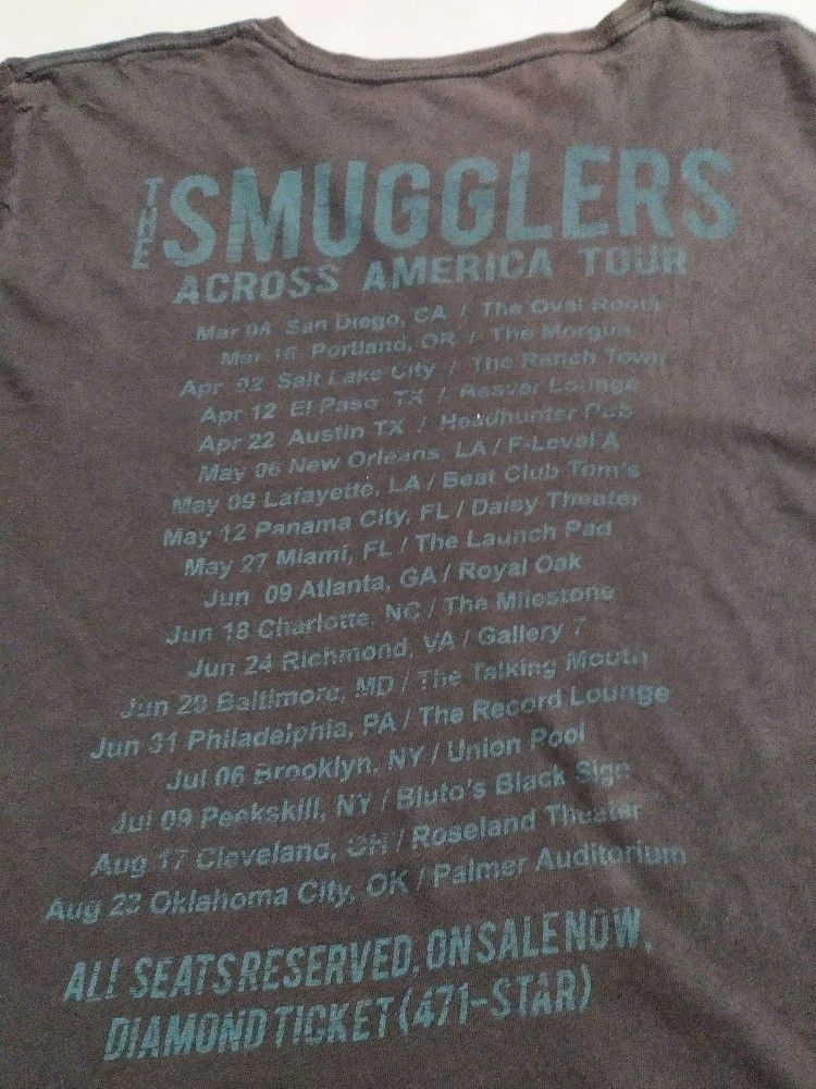 Japanese Brand × Vintage Vintage 291295 The Smuggler Tour Vintage T-shirt Size US S / EU 44-46 / 1 - 6 Thumbnail