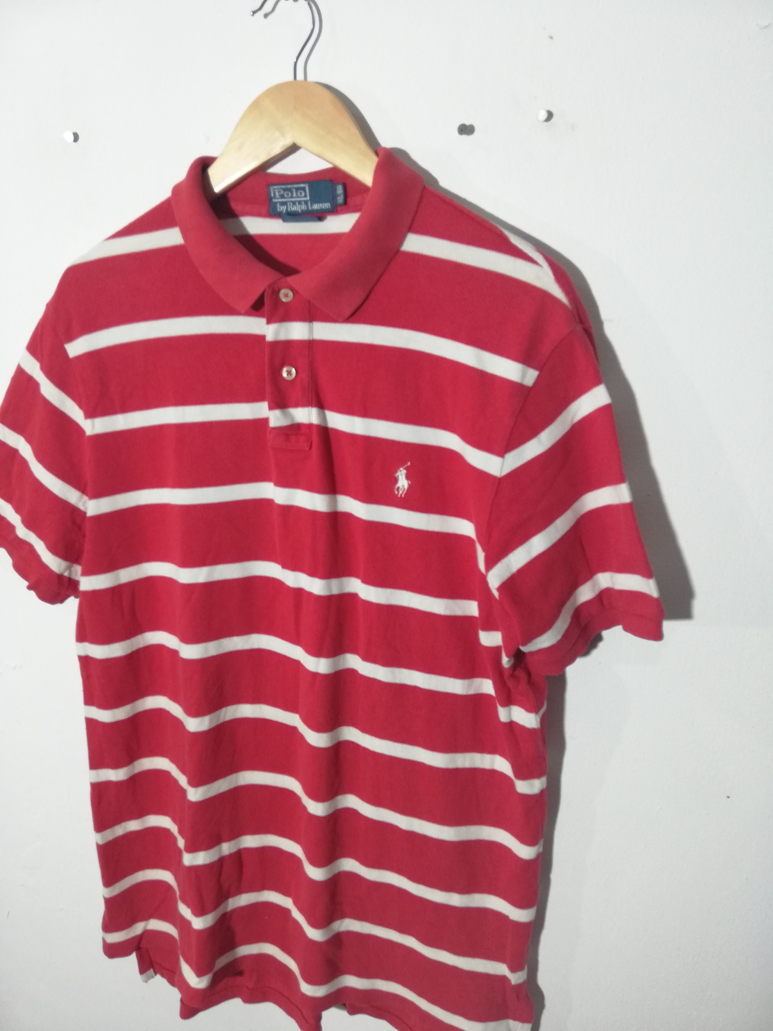 Polo Ralph Lauren Polo Ralph Lauren Striped Shirt Size US XL / EU 56 / 4 - 5 Thumbnail