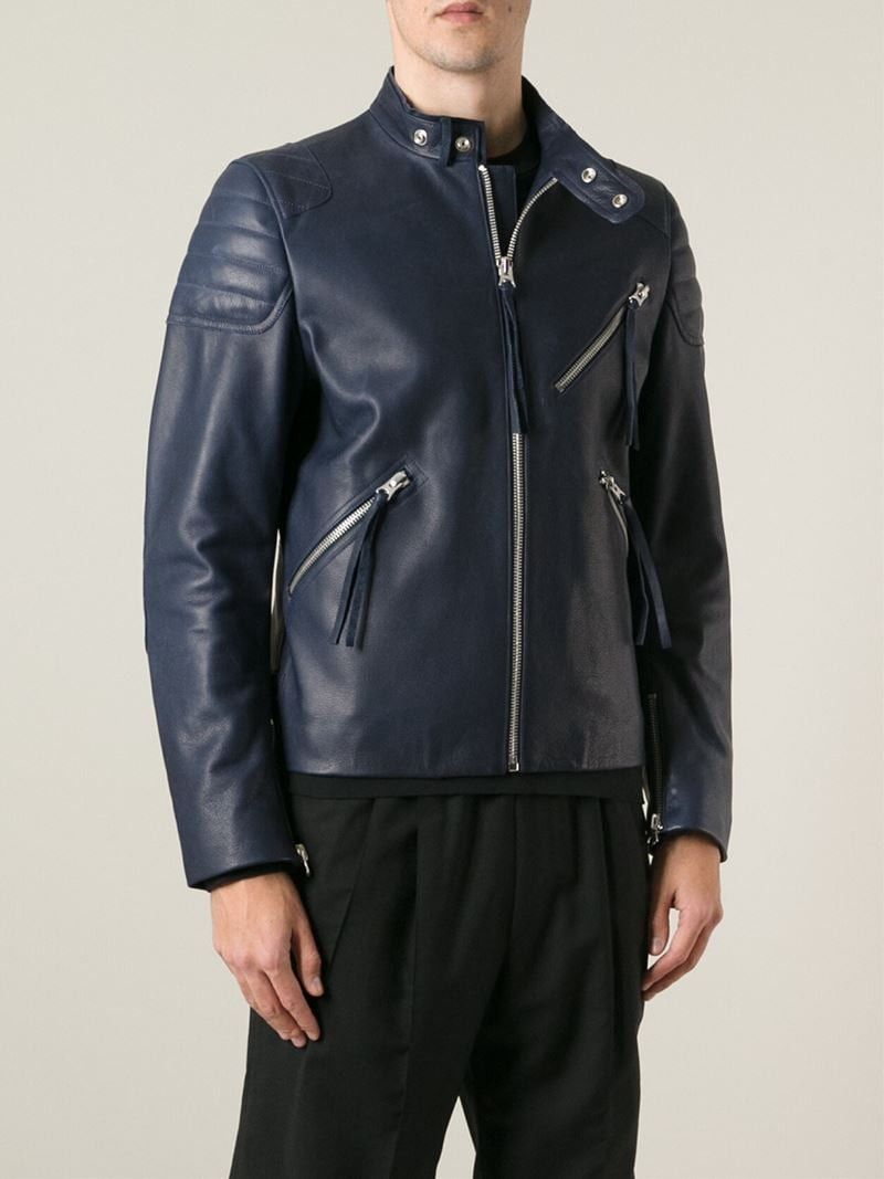 Acne Studios “Oliver” Leather Jacket size 52 Size US L / EU 52-54 / 3 - 3 Thumbnail
