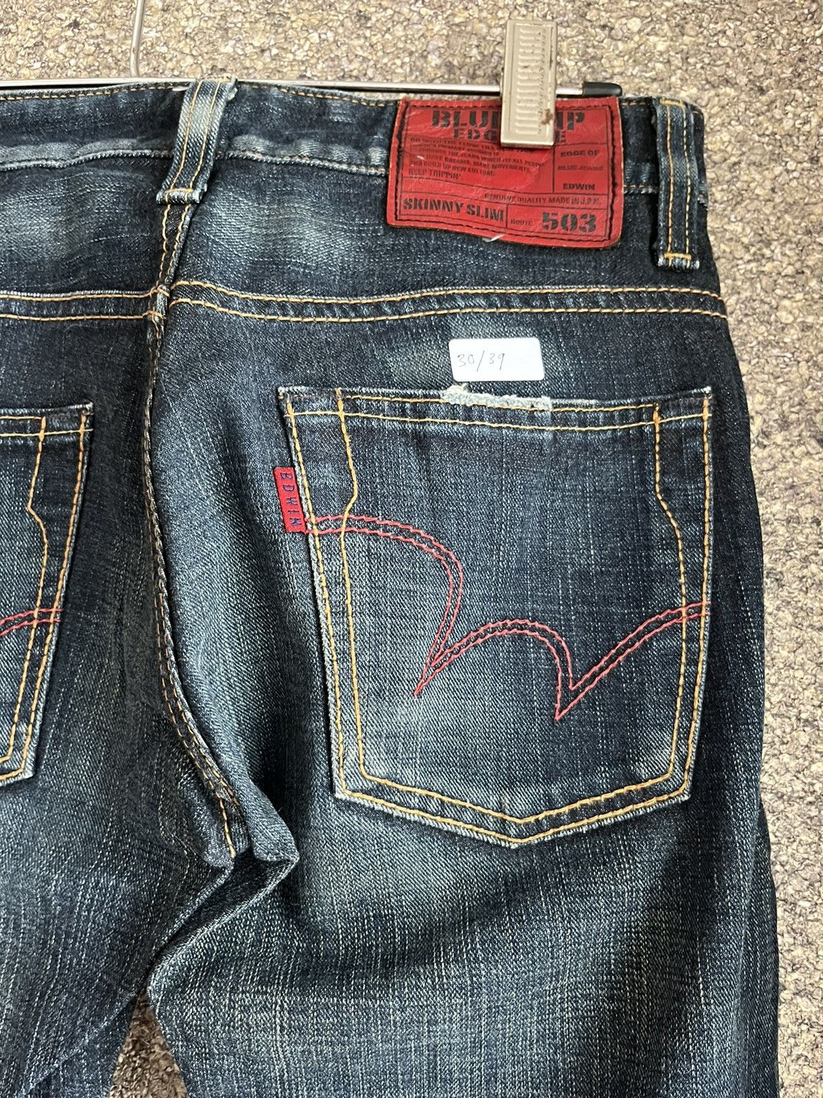 Japanese Brand Edwin ft47 Size US 30 / EU 46 - 9 Thumbnail