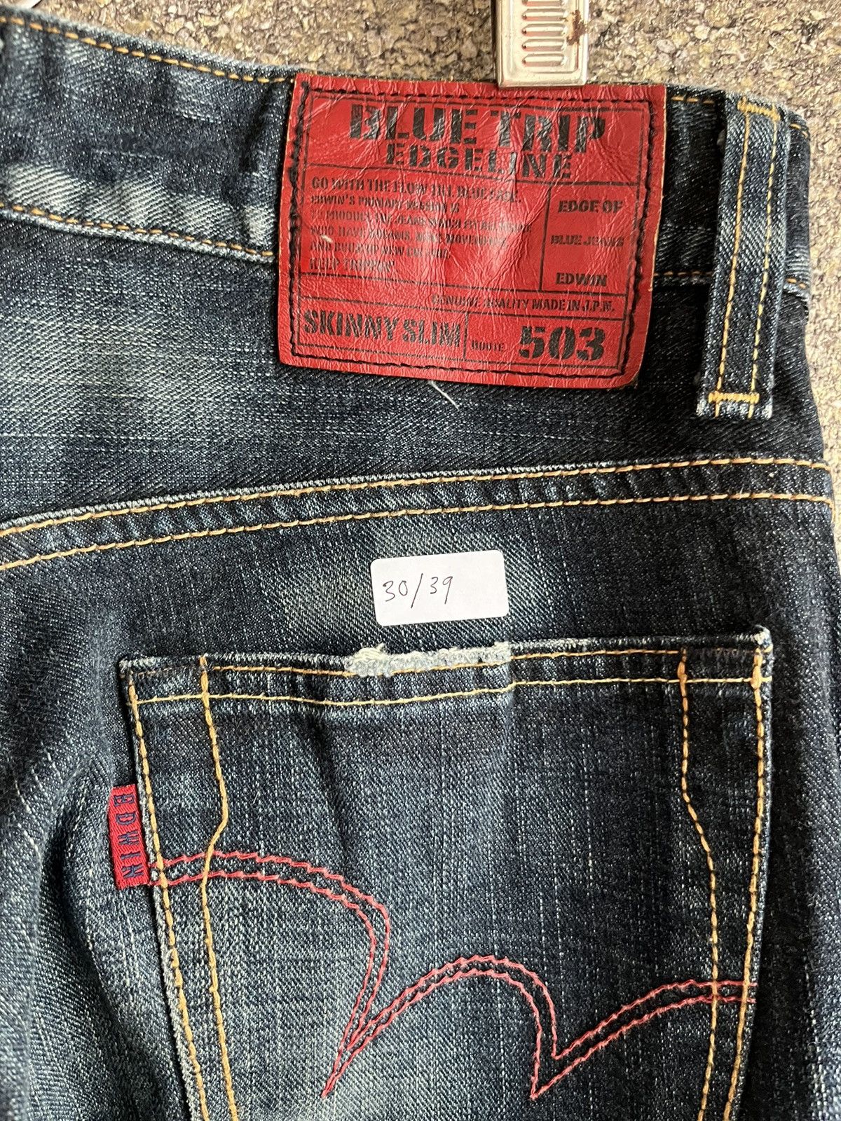 Japanese Brand Edwin ft47 Size US 30 / EU 46 - 10 Thumbnail