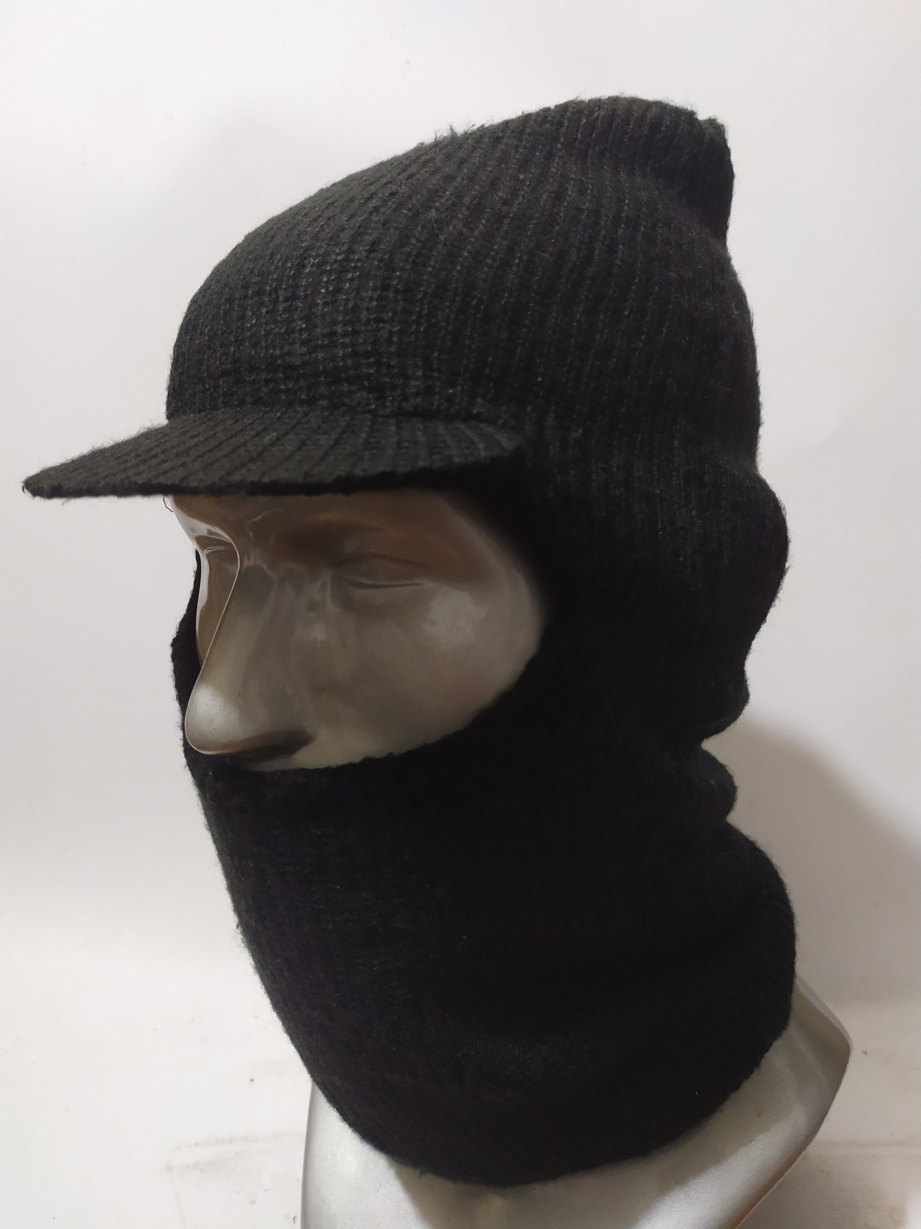 Other Unknown Japanese Black Balaclava Masked Design Size ONE SIZE - 2 Thumbnail