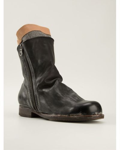 Maison MIHARA YASUHIRO GRAIL!AW09 Distressed layered boots Size US 9 / EU 42 - 3 Thumbnail