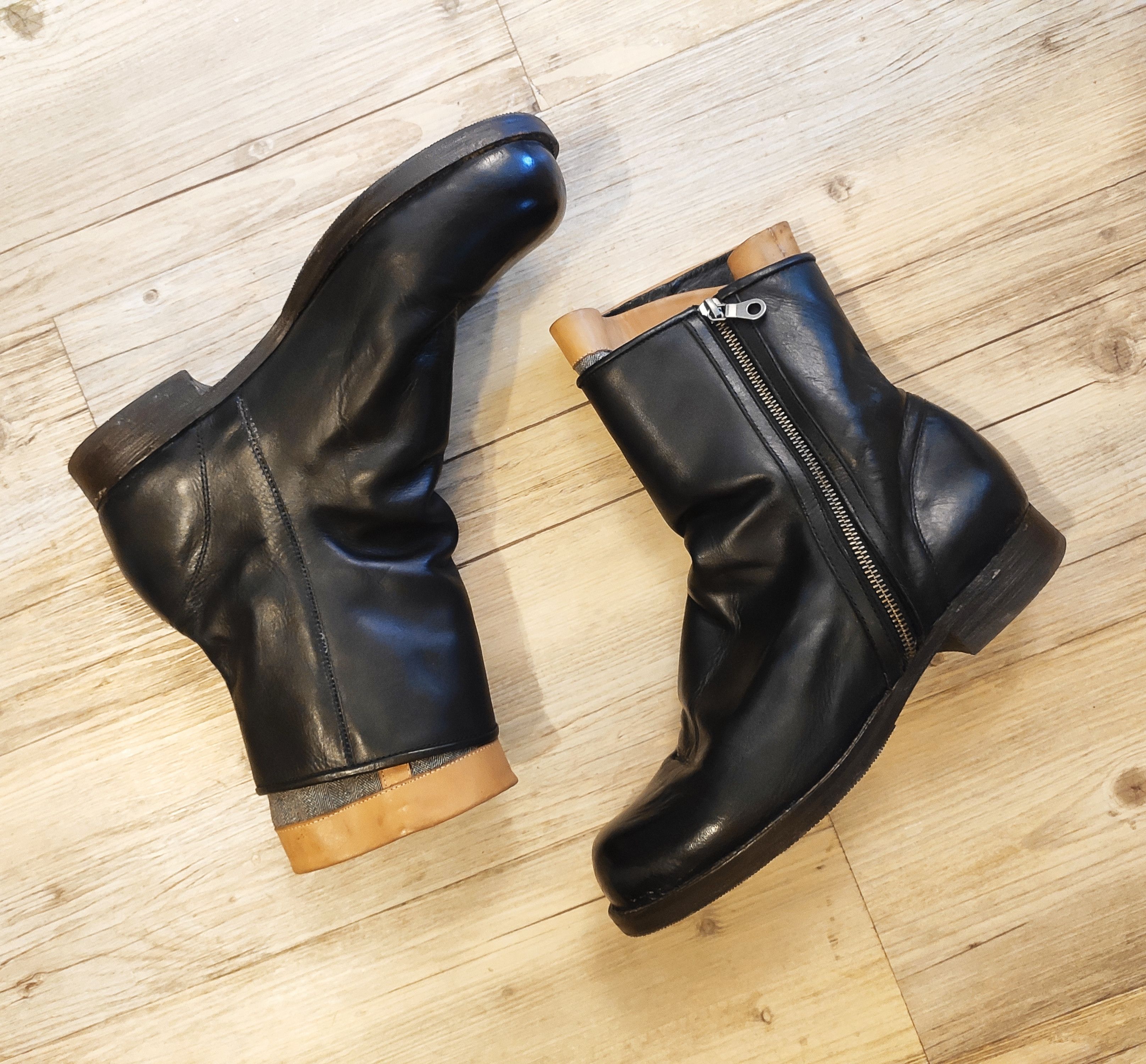 Maison MIHARA YASUHIRO GRAIL!AW09 Distressed layered boots Size US 9 / EU 42 - 9 Thumbnail