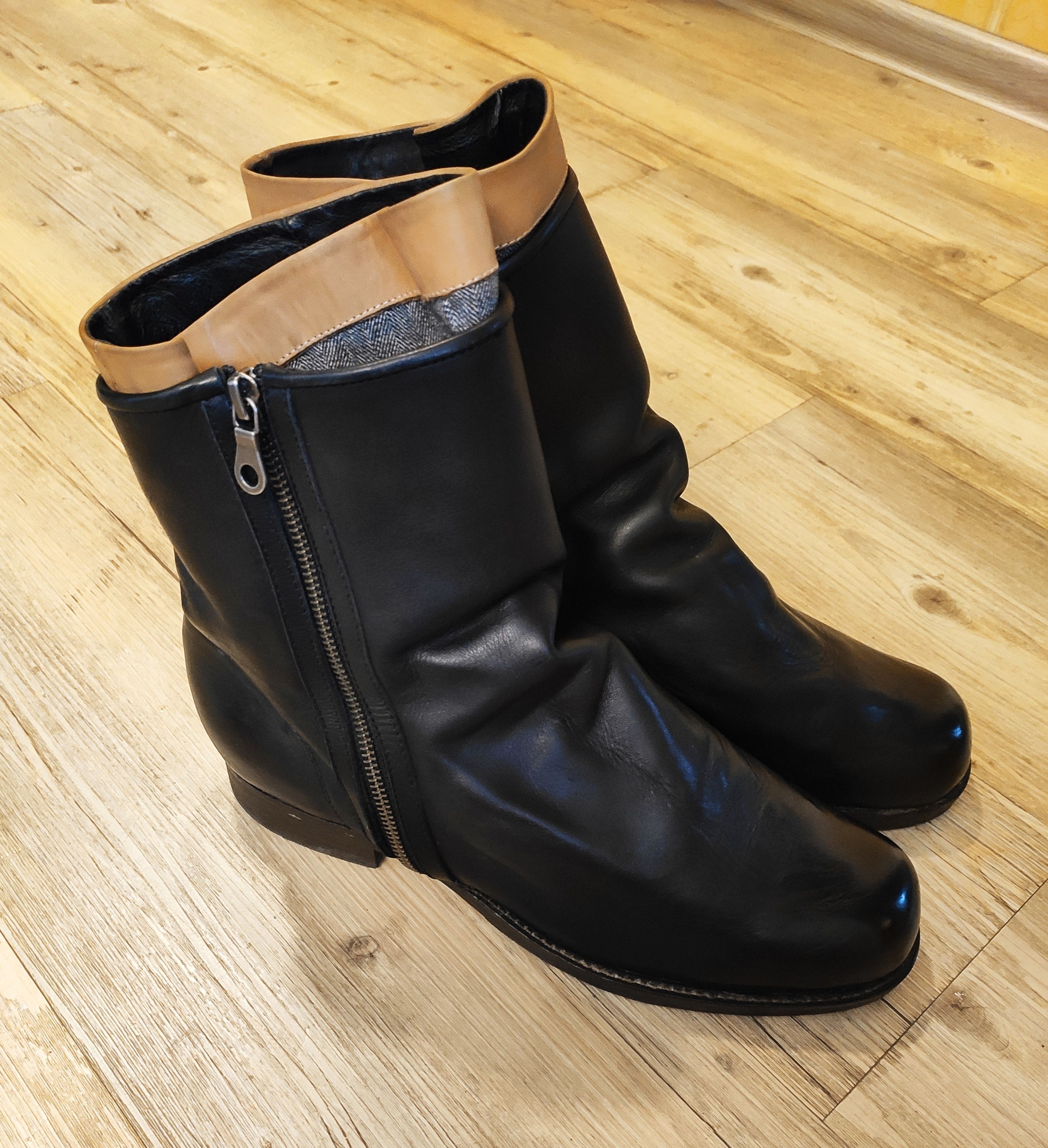 Maison MIHARA YASUHIRO GRAIL!AW09 Distressed layered boots Size US 9 / EU 42 - 7 Thumbnail