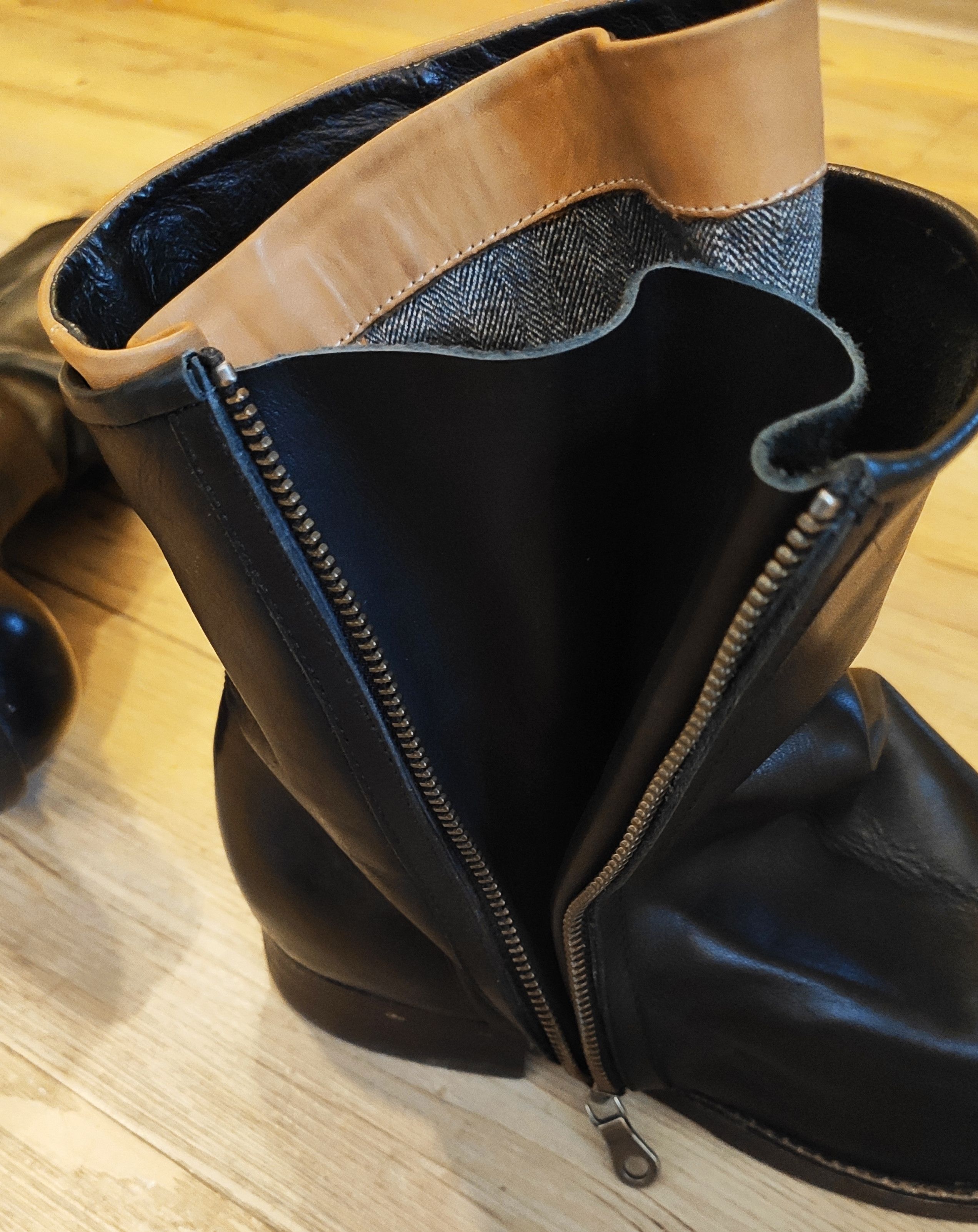 Maison MIHARA YASUHIRO GRAIL!AW09 Distressed layered boots Size US 9 / EU 42 - 10 Thumbnail