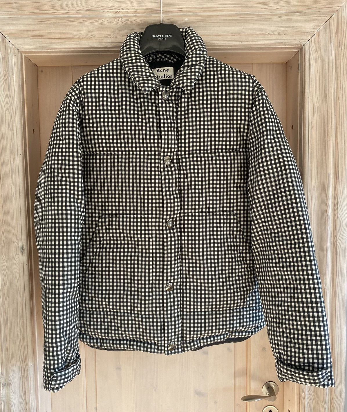 Plaid Mountain Down Jacket