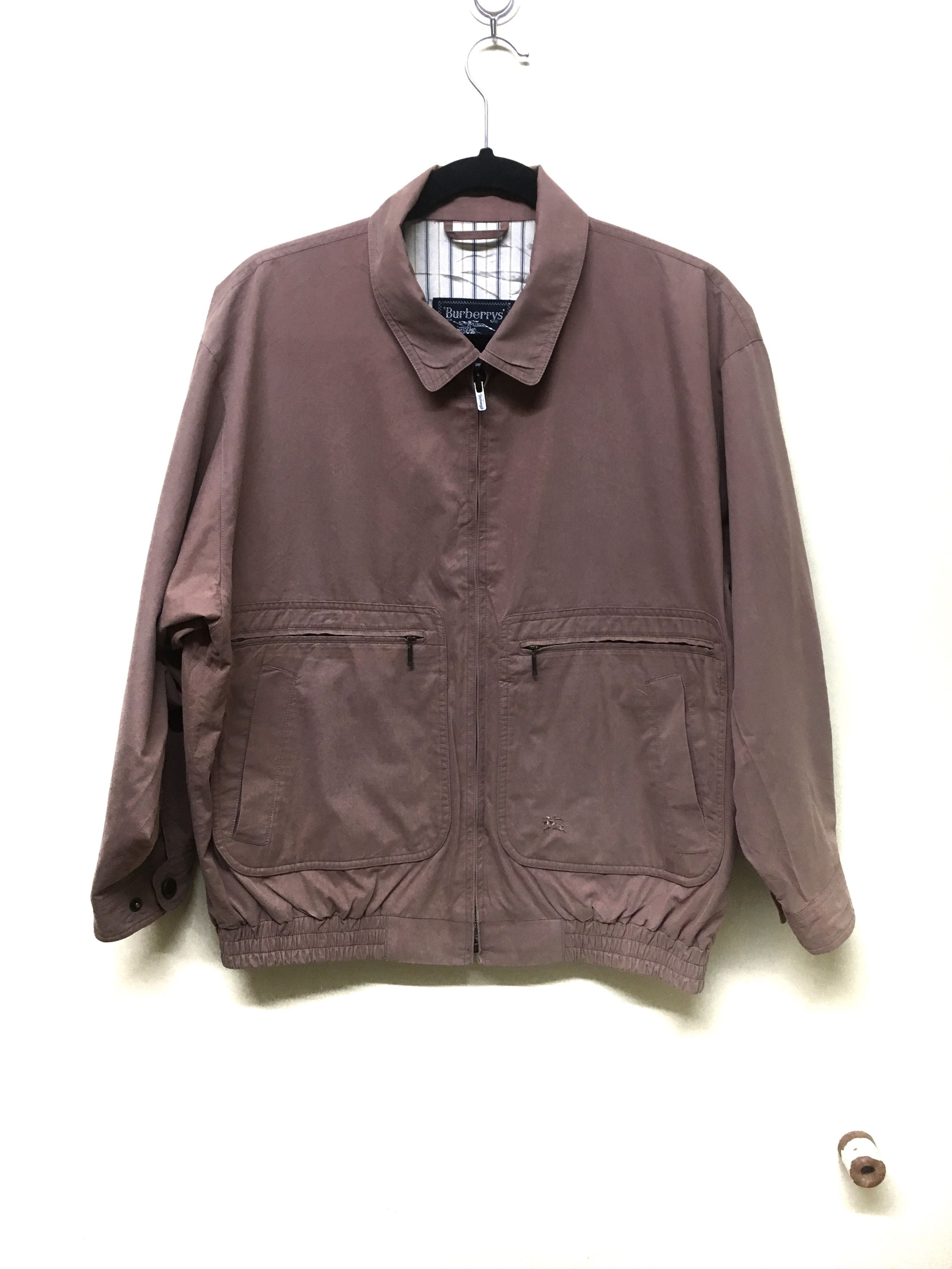 Burberry 🔥VINTAGE 80'S BURBERRY JACKET Size US L / EU 52-54 / 3 - 1 Thumbnail