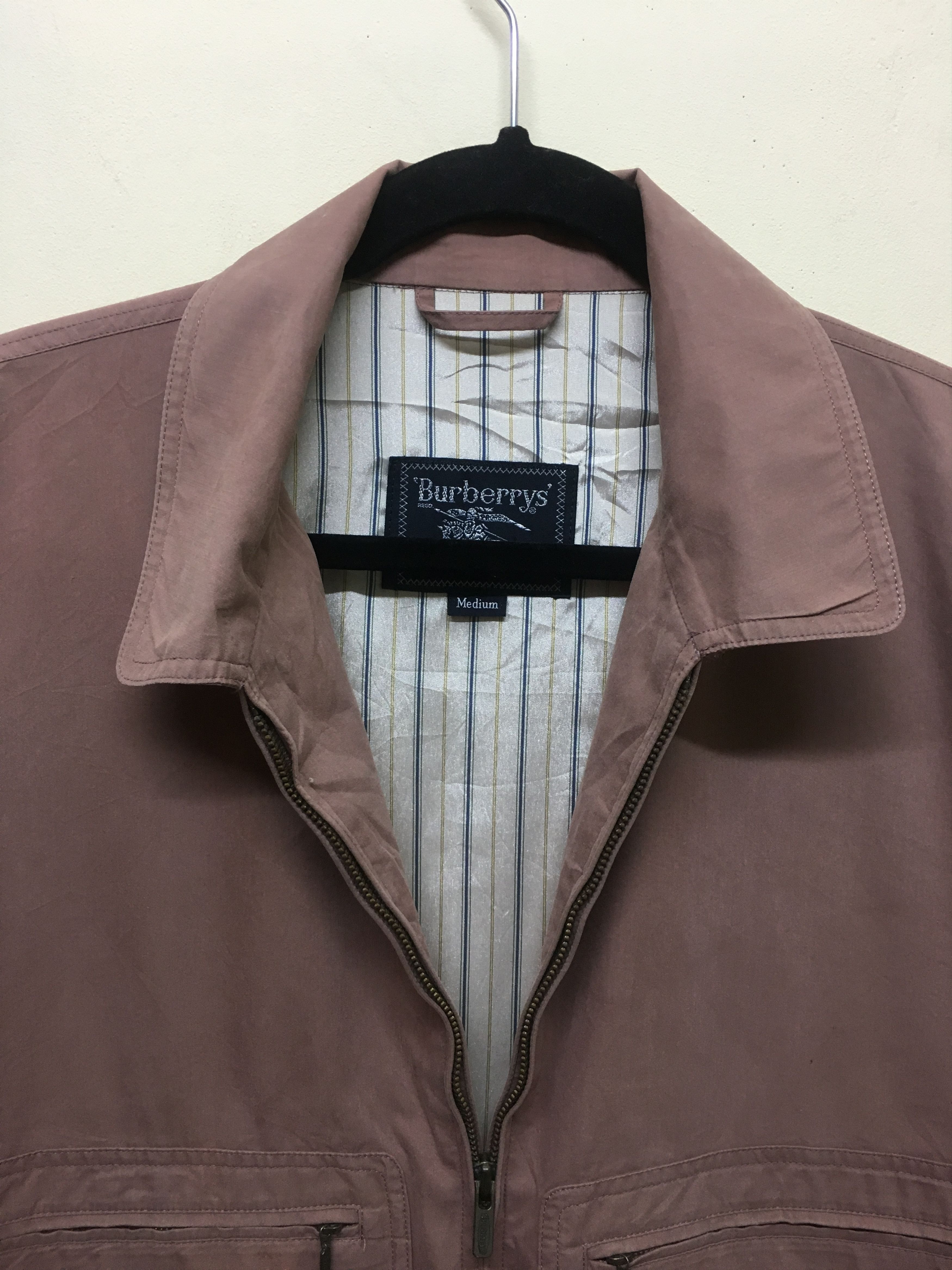 Burberry 🔥VINTAGE 80'S BURBERRY JACKET Size US L / EU 52-54 / 3 - 8 Thumbnail