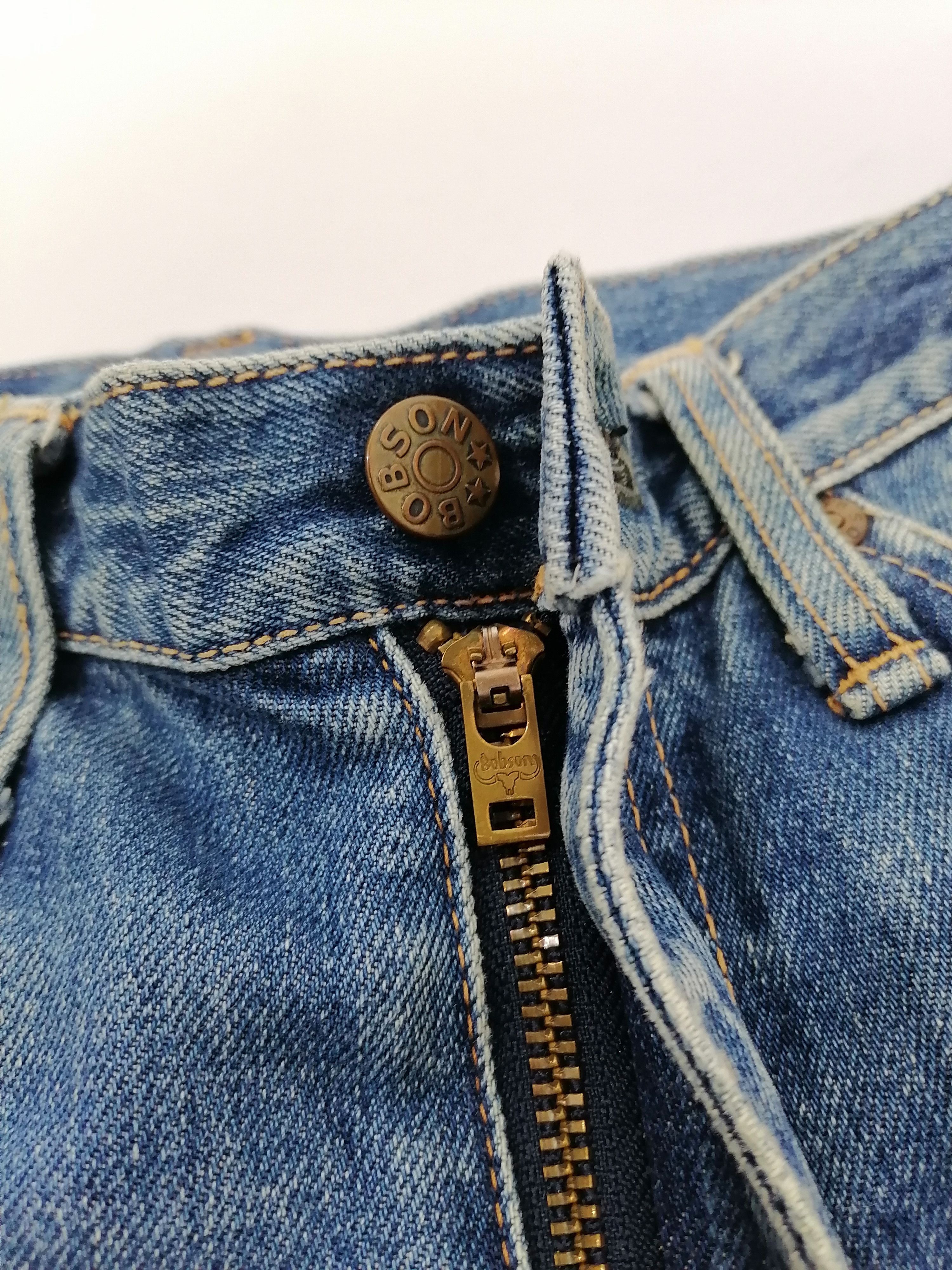 Vintage Bobson Lot 4040 Denim Jeans Size US 28 / EU 44 - 3 Thumbnail