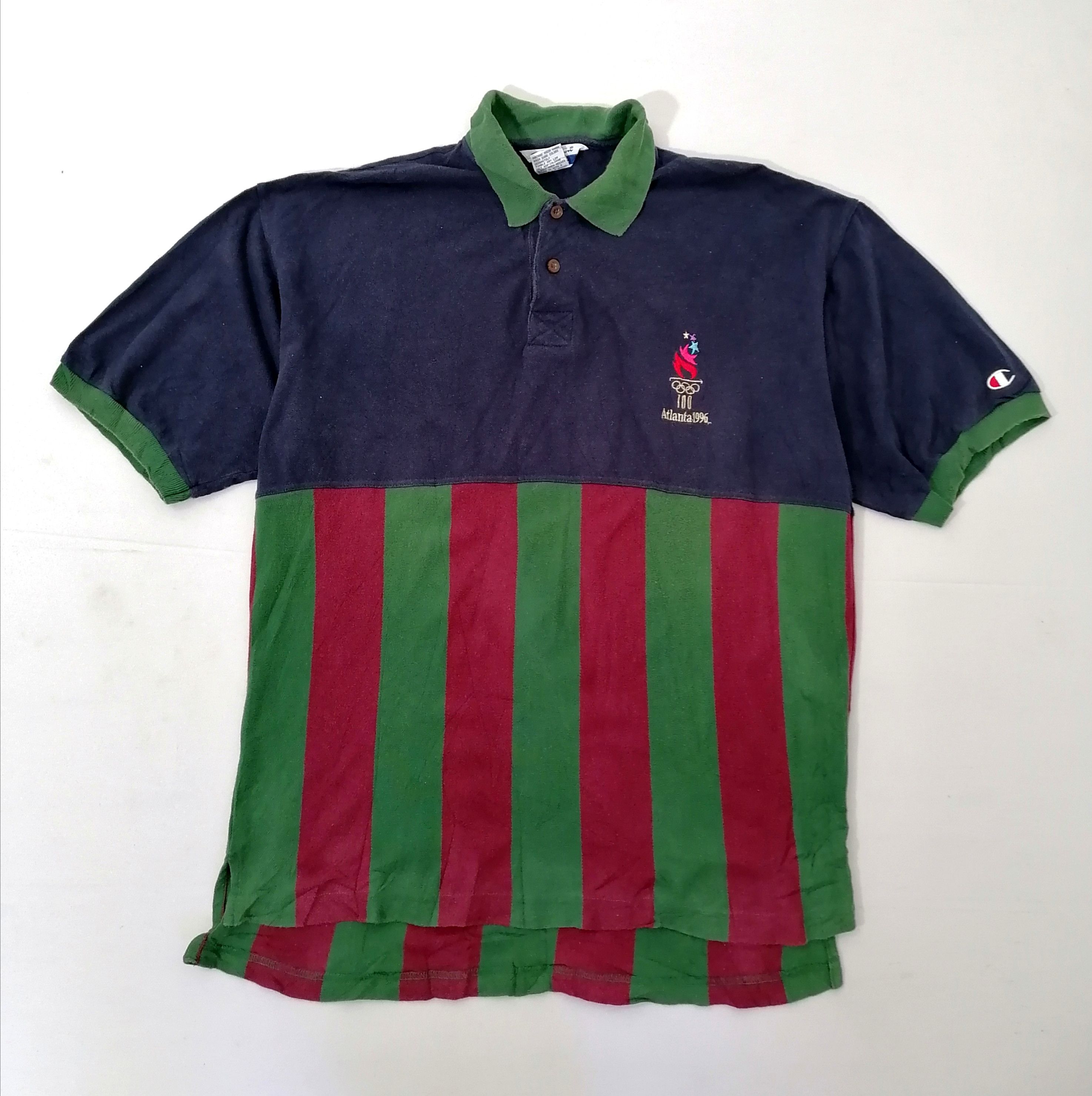 Champion × Vintage Olympics Atlanta 1996 Shirt Size US L / EU 52-54 / 3 - 1 Thumbnail