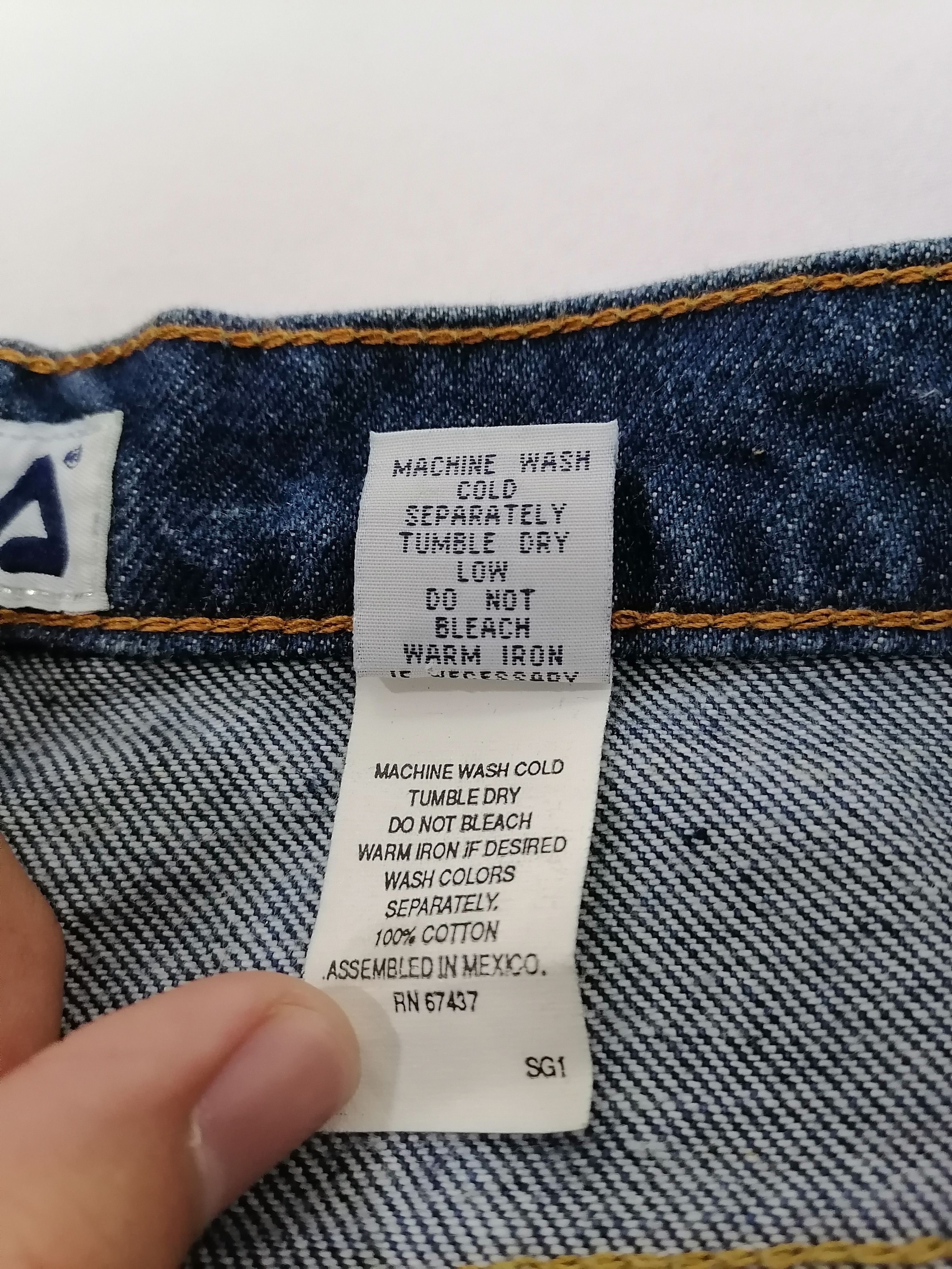 Fila Fila Denim Jeans Size US 34 / EU 50 - 7 Thumbnail
