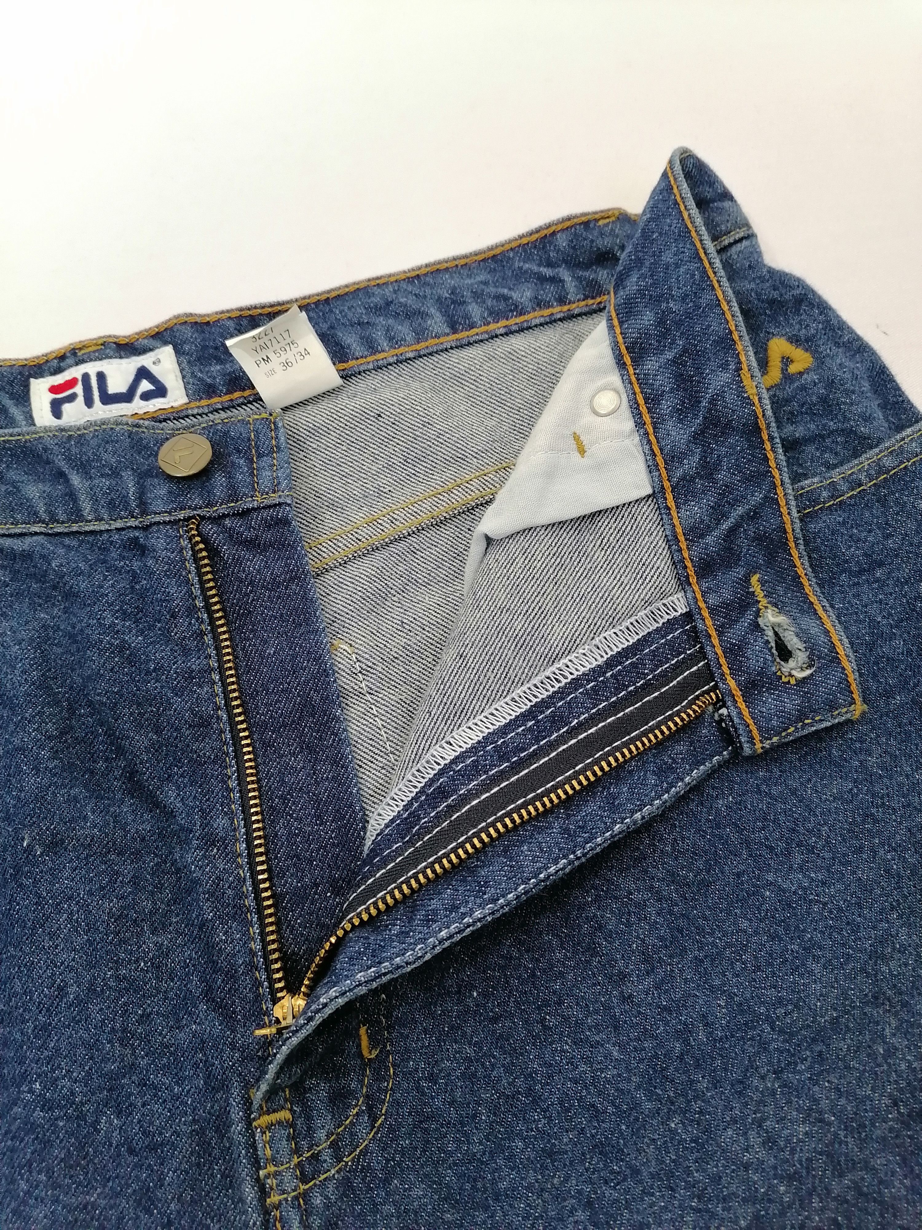 Fila Fila Denim Jeans Size US 34 / EU 50 - 5 Thumbnail