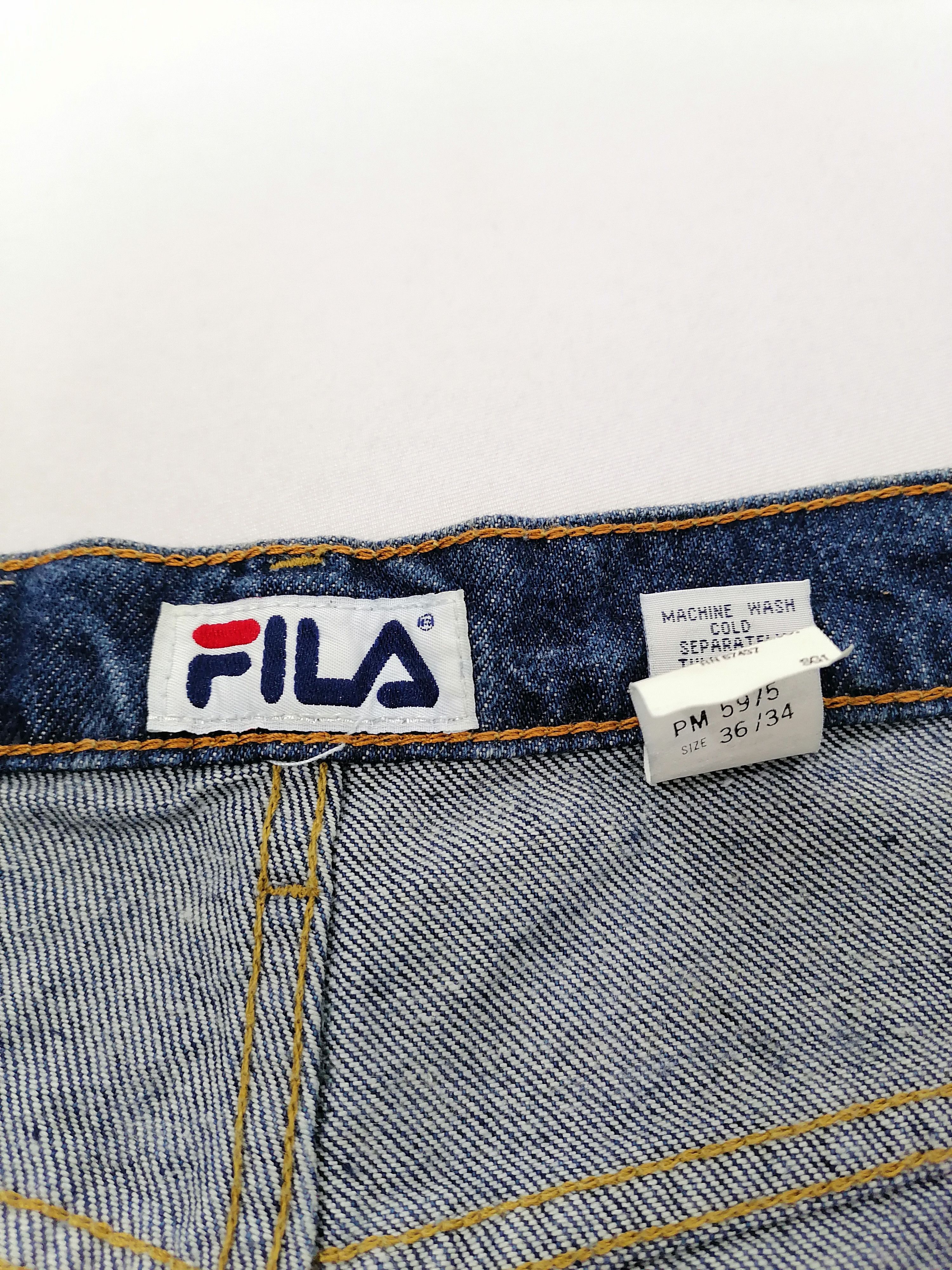 Fila Fila Denim Jeans Size US 34 / EU 50 - 6 Thumbnail