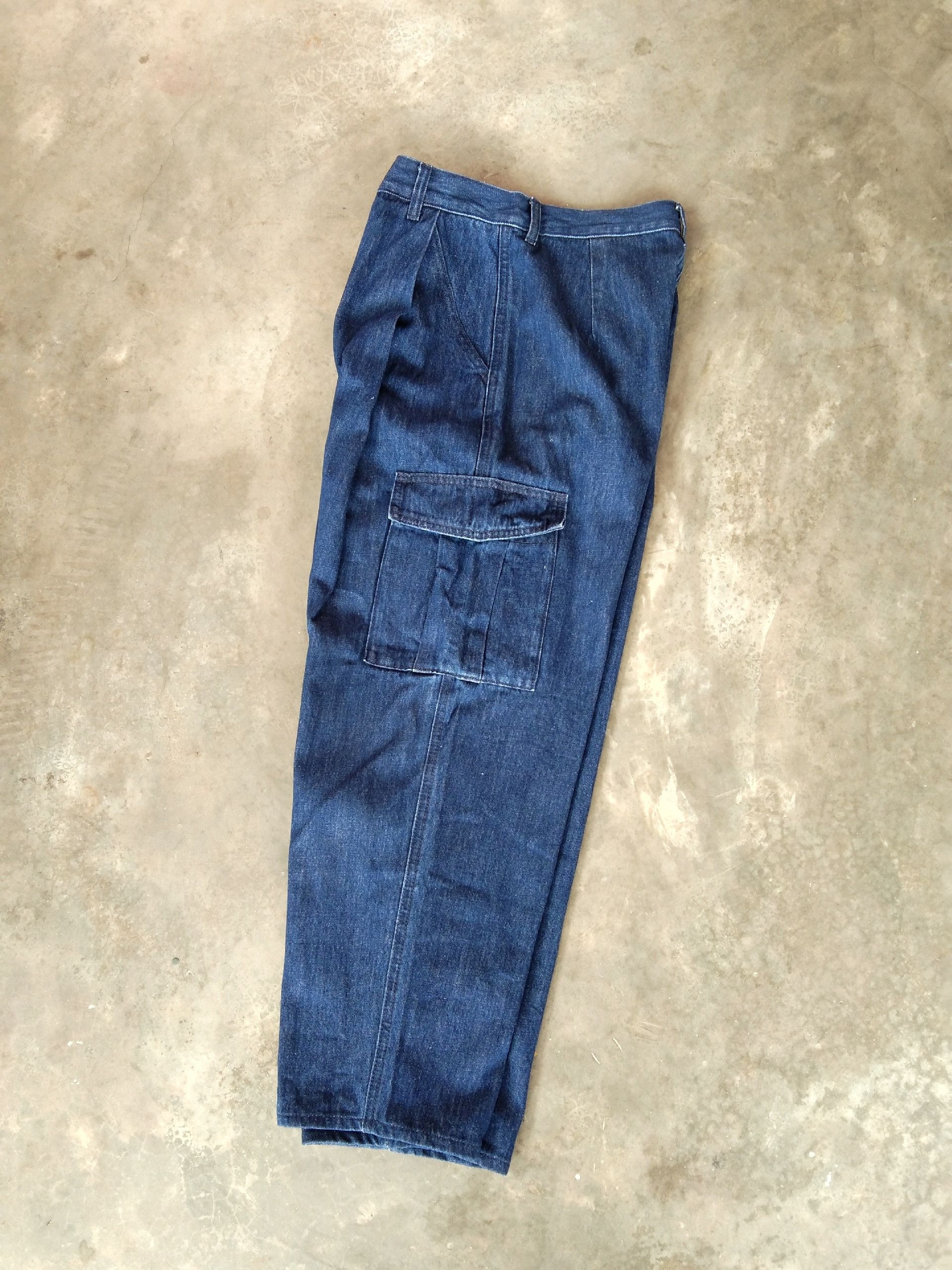 Japanese Brand Japanese Brand GU Baggy Jeans Size US 28 / EU 44 - 3 Thumbnail