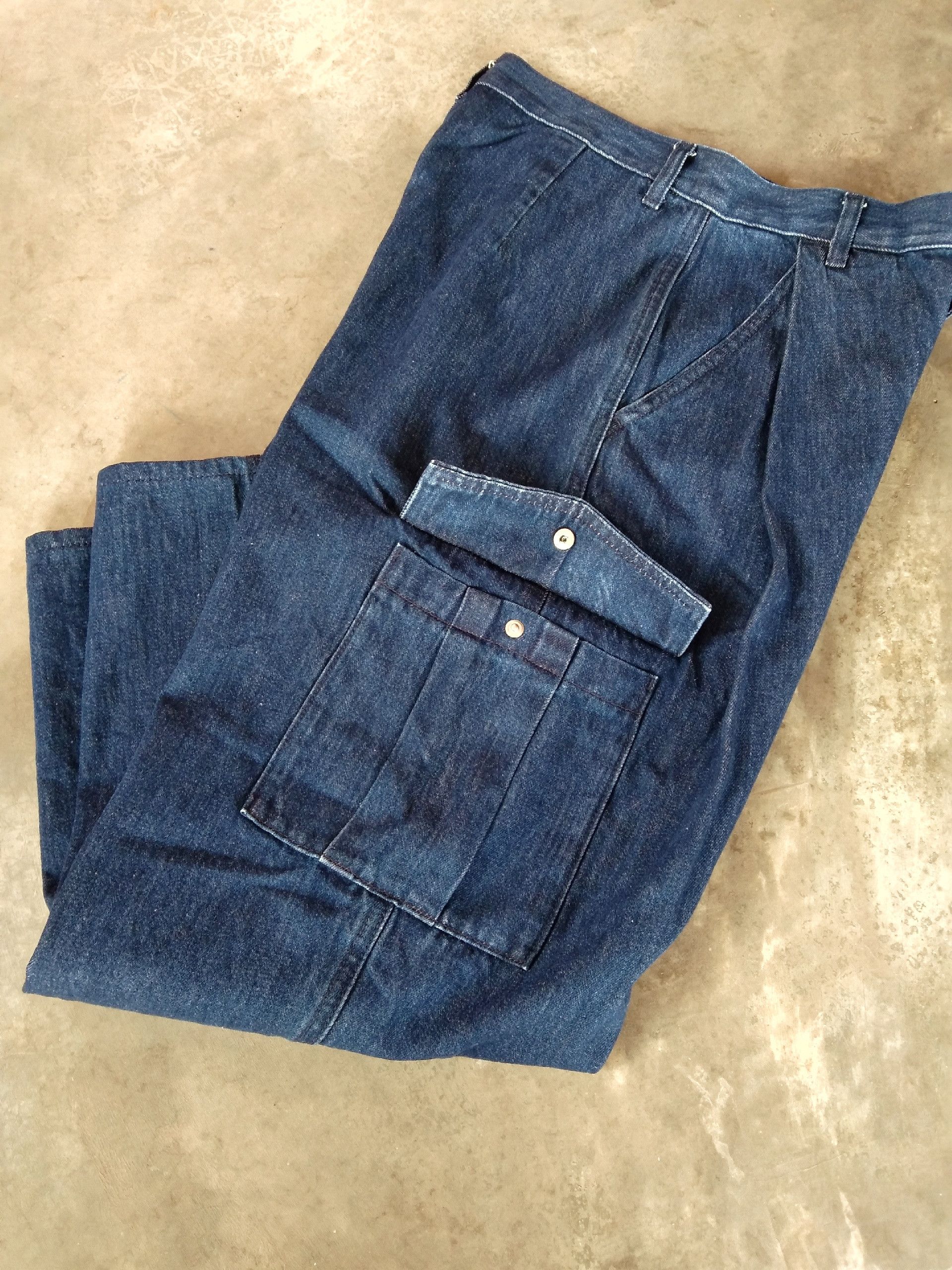 Japanese Brand Japanese Brand GU Baggy Jeans Size US 28 / EU 44 - 5 Thumbnail