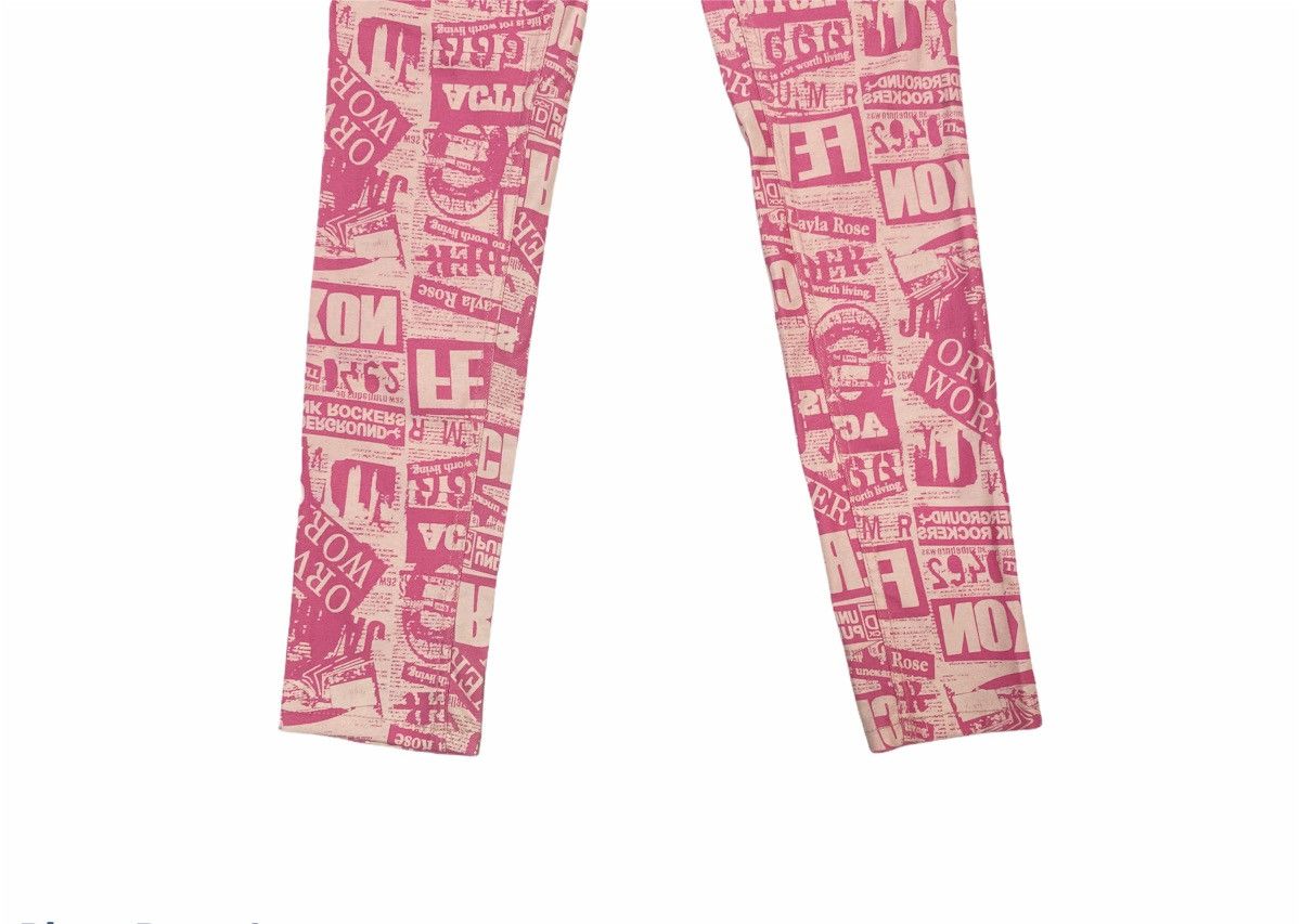 Japanese Brand × Vintage Japanese Maximum Over Print Sex Pistol Trousers Pants Size US 30 / EU 46 - 4 Thumbnail