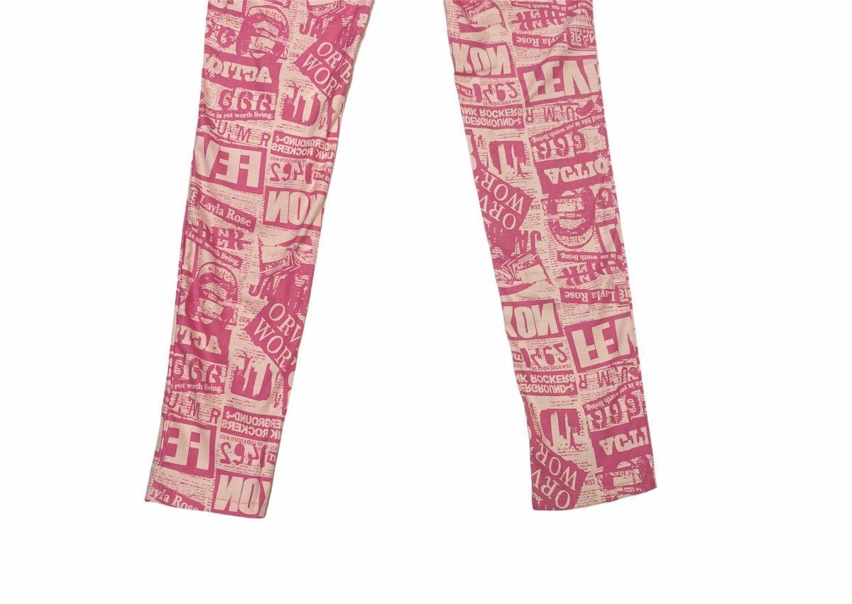Japanese Brand × Vintage Japanese Maximum Over Print Sex Pistol Trousers Pants Size US 30 / EU 46 - 6 Thumbnail